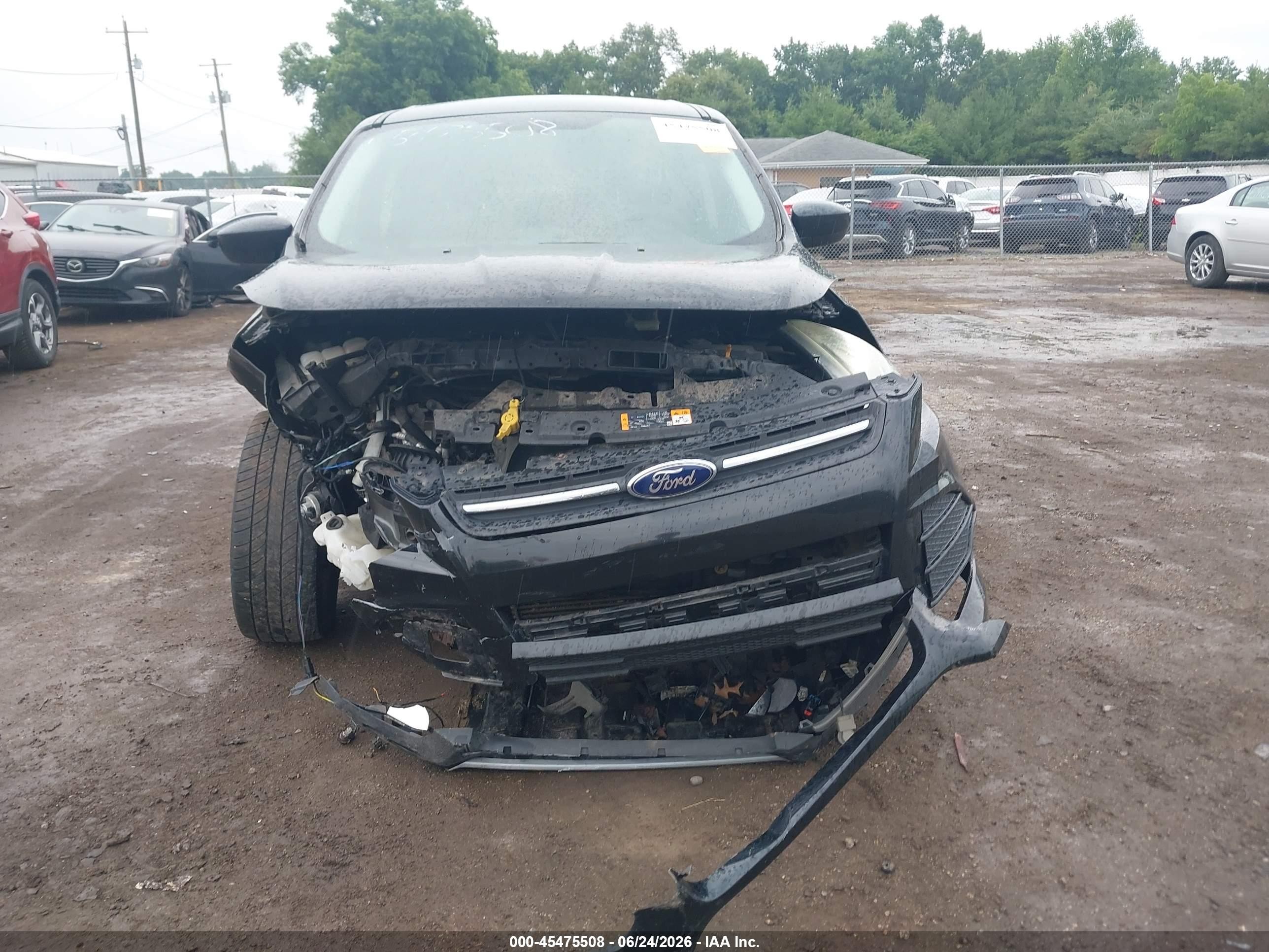 2013 Ford Escape Se Черный vin: 1FMCU9GX7DUD18779