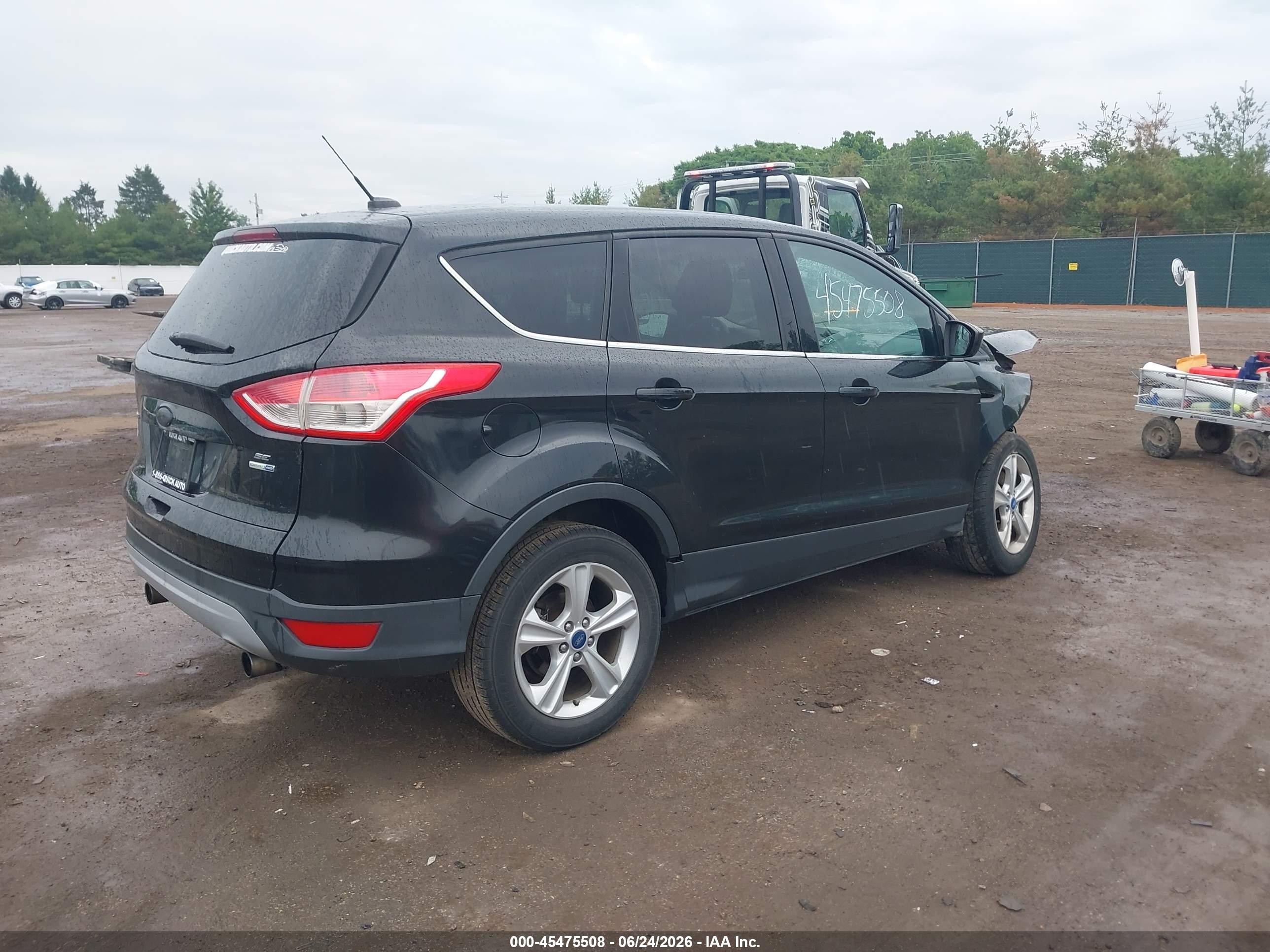 2013 Ford Escape Se Черный vin: 1FMCU9GX7DUD18779