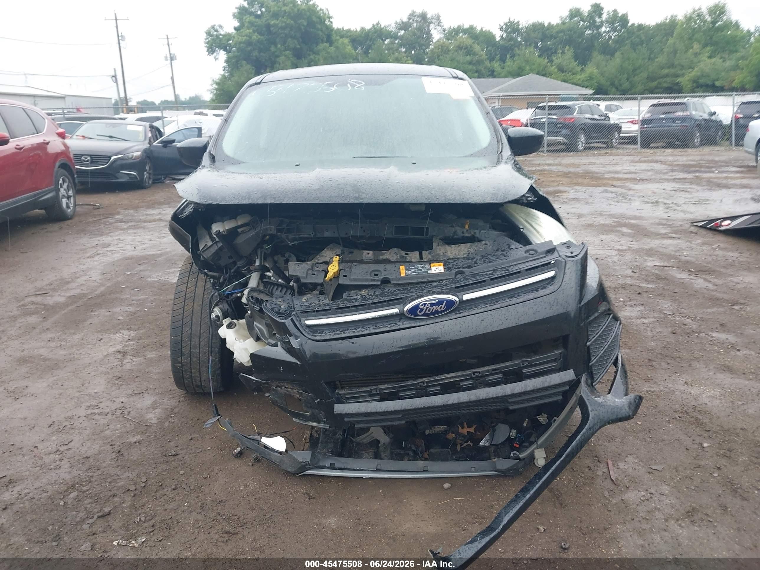 2013 Ford Escape Se Черный vin: 1FMCU9GX7DUD18779