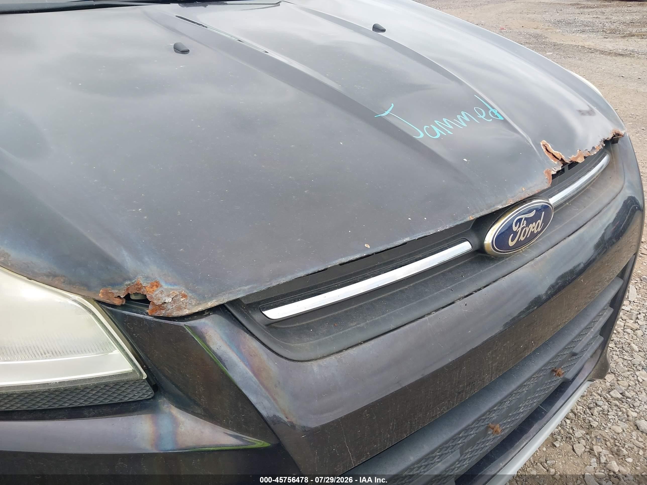 2013 Ford Escape Se Black vin: 1FMCU9GX7DUD47554
