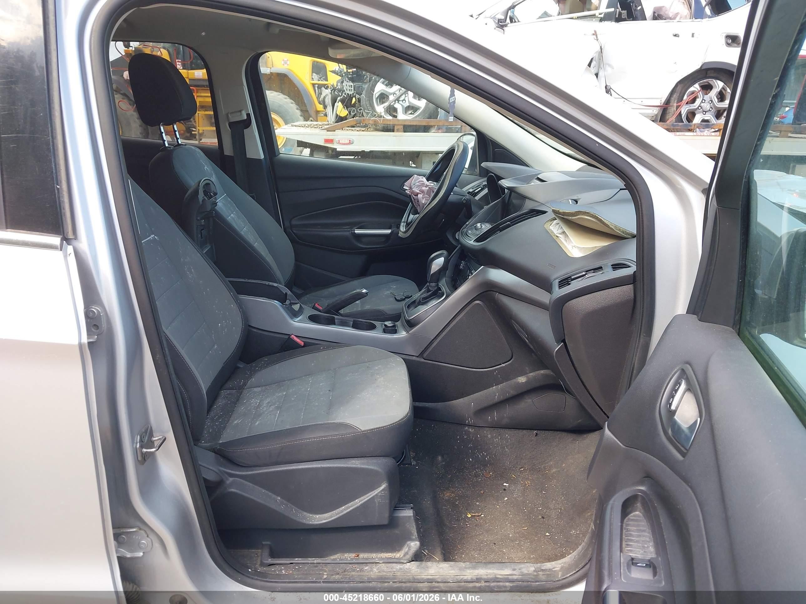 2014 Ford Escape Se Silver vin: 1FMCU9GX7EUA09721