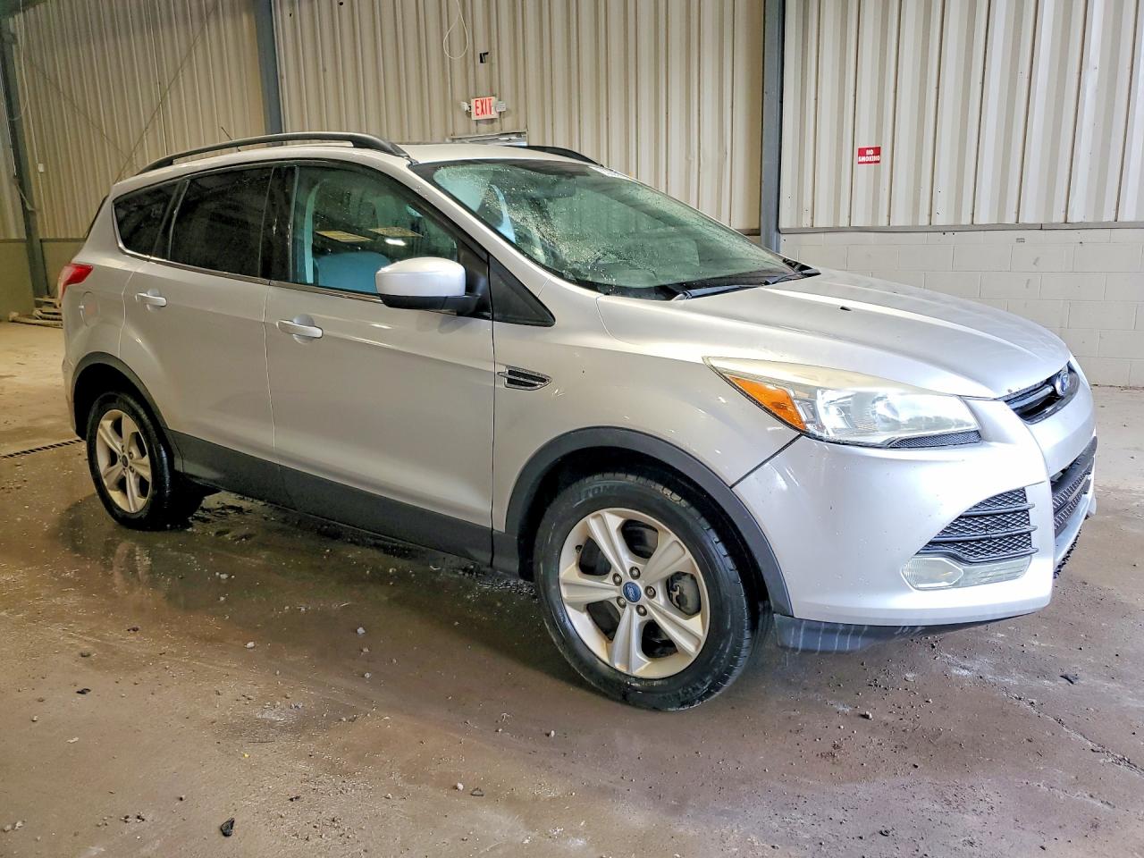 2014 Ford Escape Se Silver vin: 1FMCU9GX7EUA49362