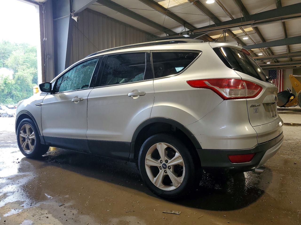 2014 Ford Escape Se Silver vin: 1FMCU9GX7EUA49362