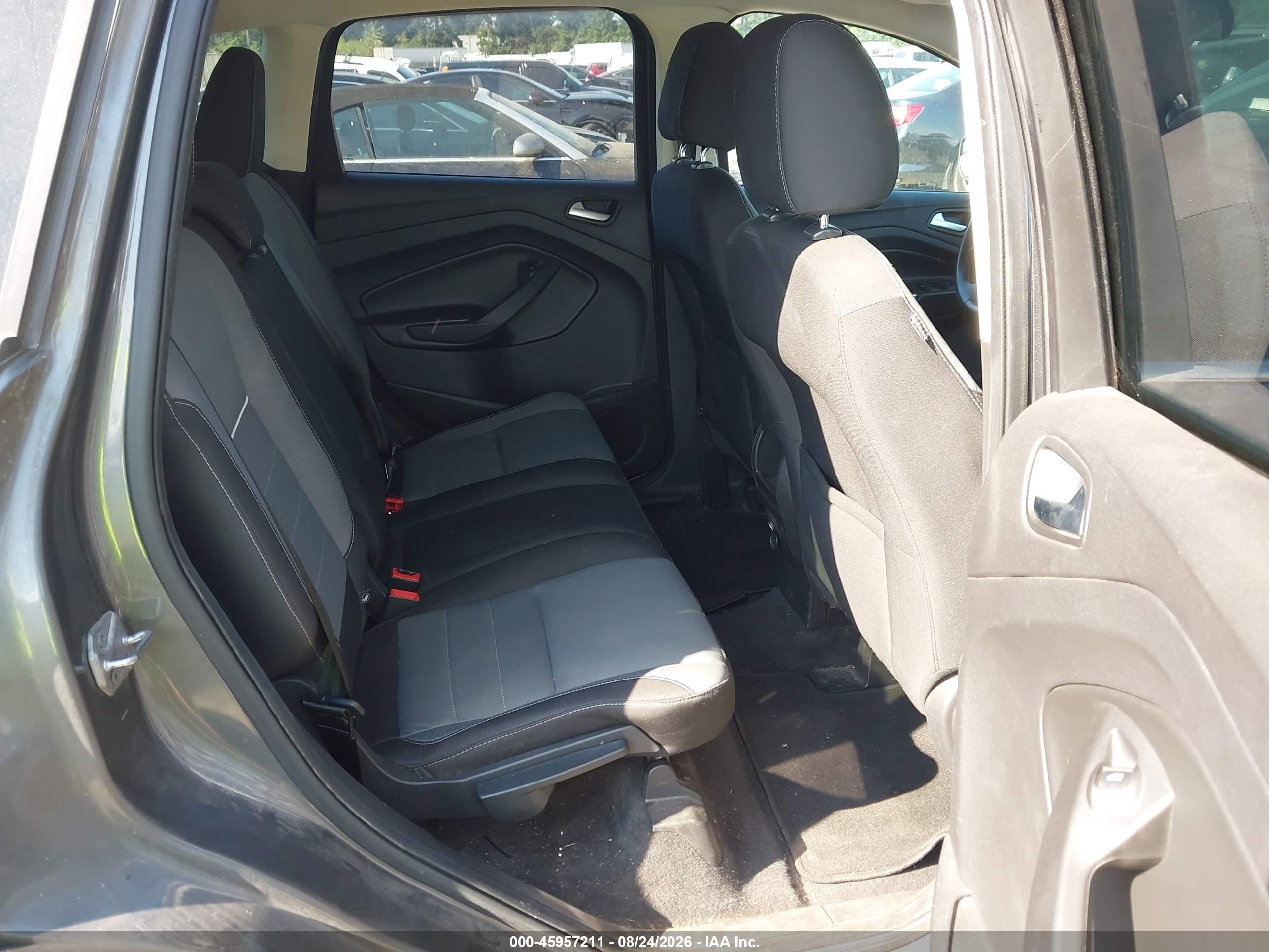 2014 Ford Escape Se Gray vin: 1FMCU9GX7EUA86590