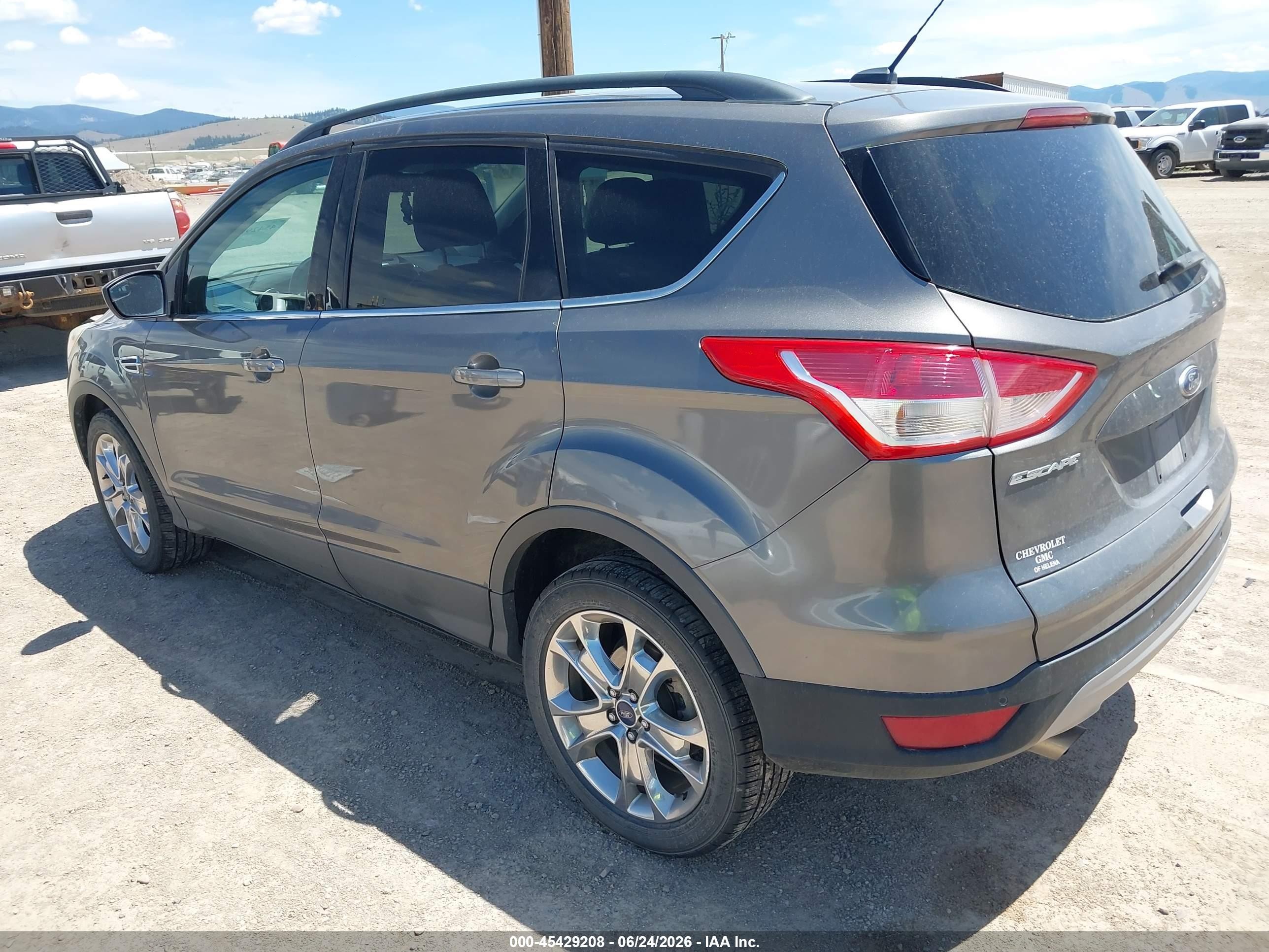2014 Ford Escape Se Gray vin: 1FMCU9GX7EUA94012