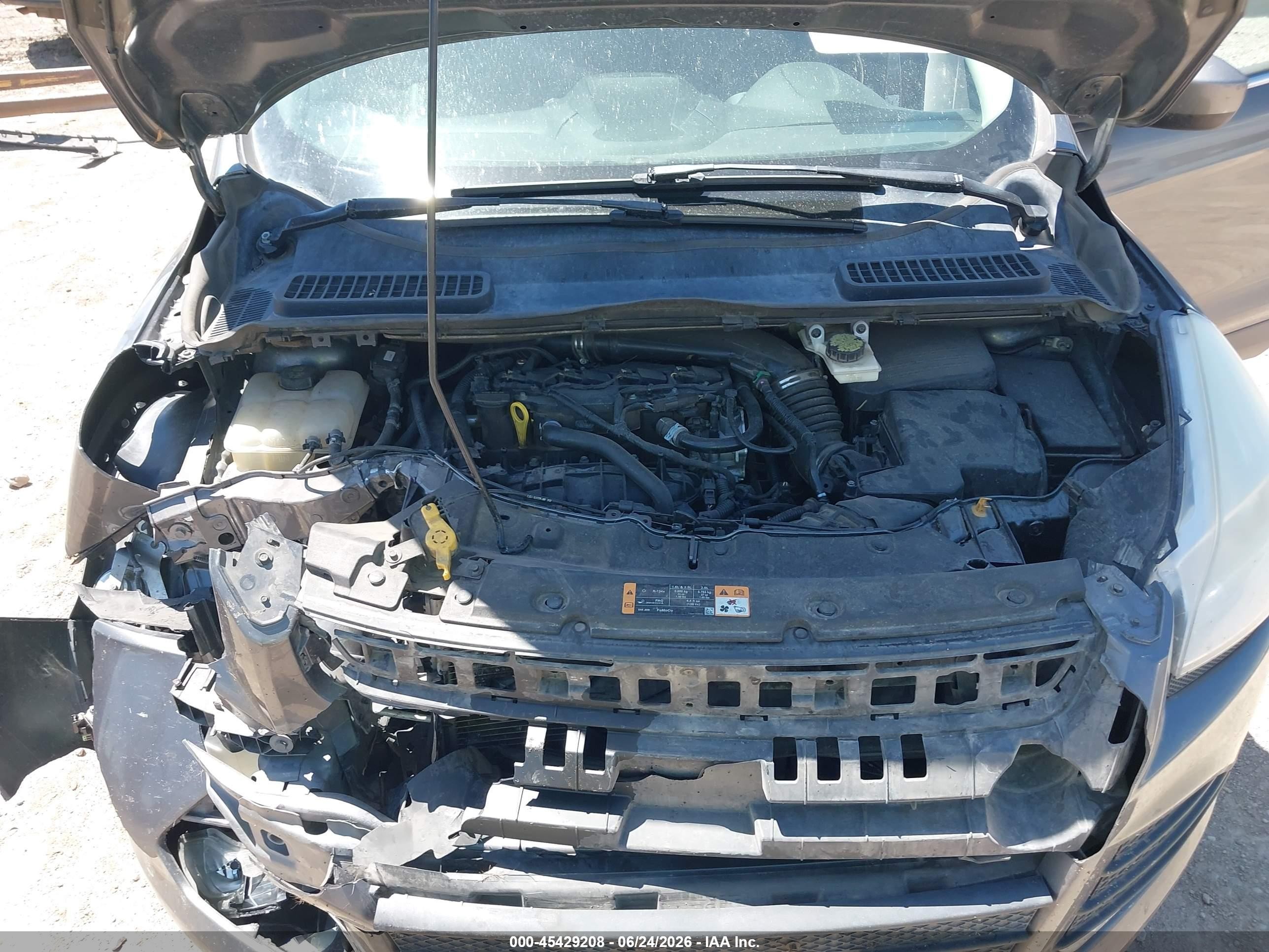 2014 Ford Escape Se Gray vin: 1FMCU9GX7EUA94012