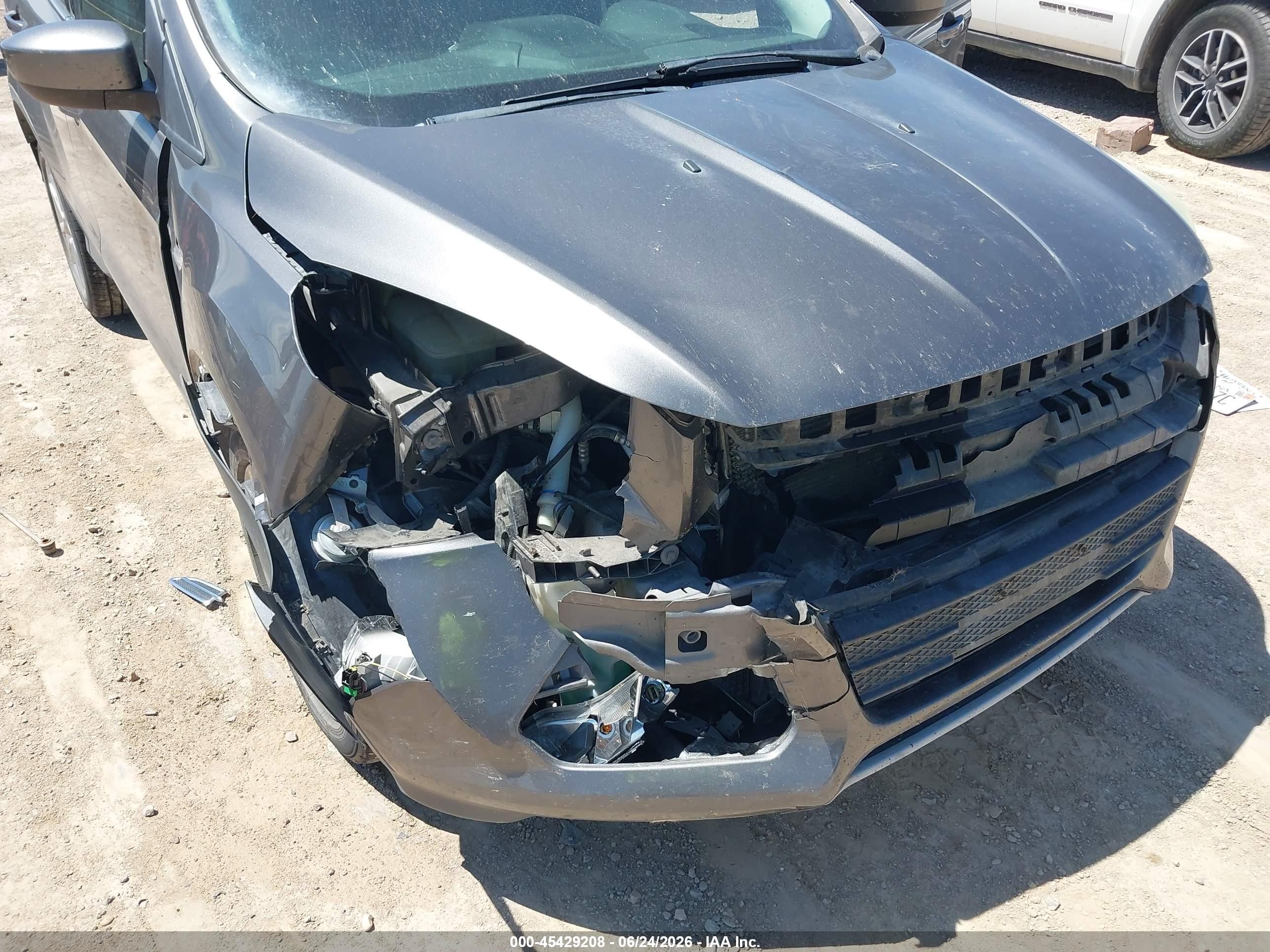 2014 Ford Escape Se Gray vin: 1FMCU9GX7EUA94012