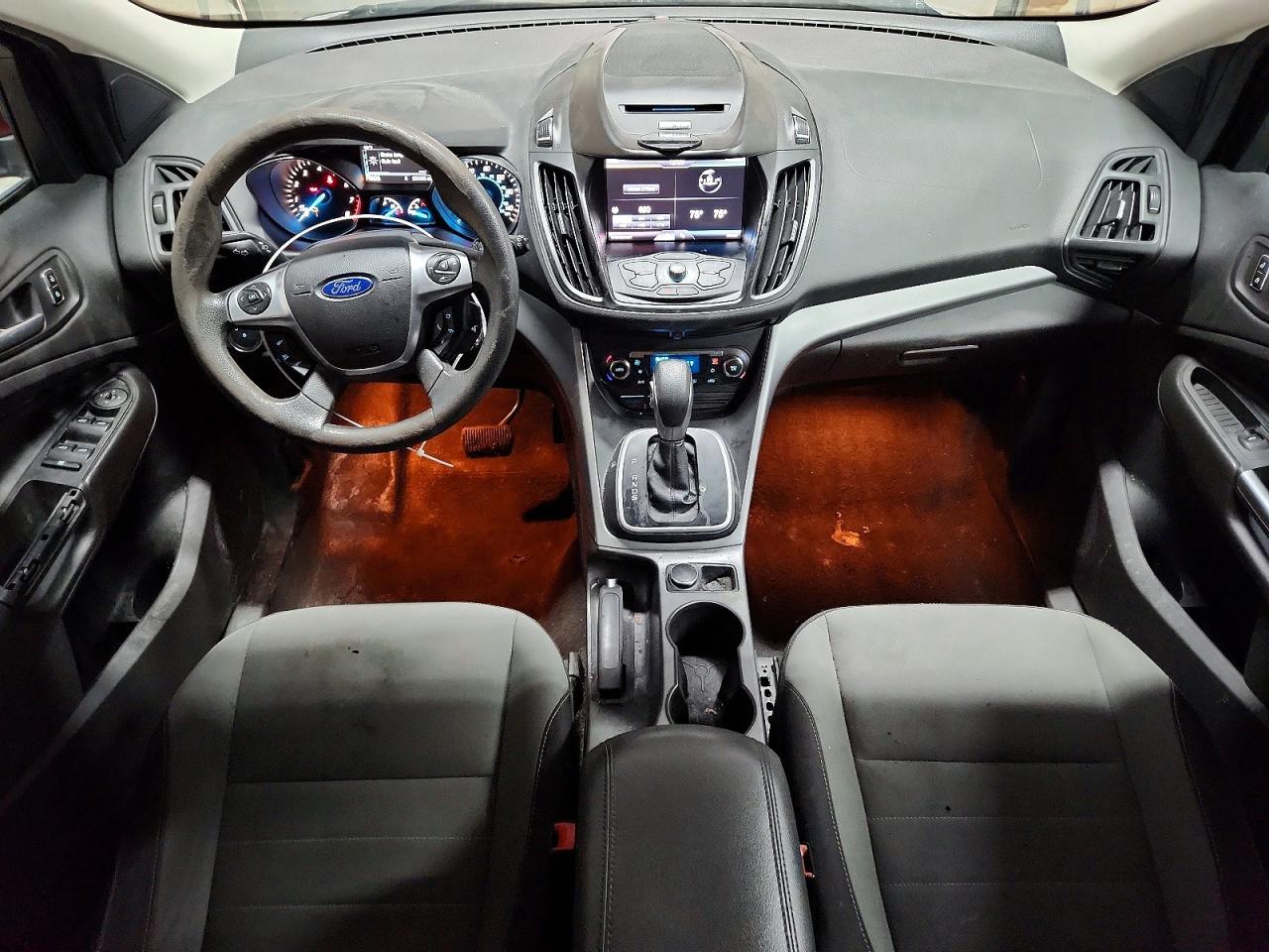 2014 Ford Escape Se Orange vin: 1FMCU9GX7EUA98397