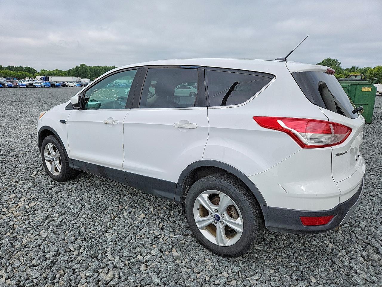 2014 Ford Escape Se White vin: 1FMCU9GX7EUB16963