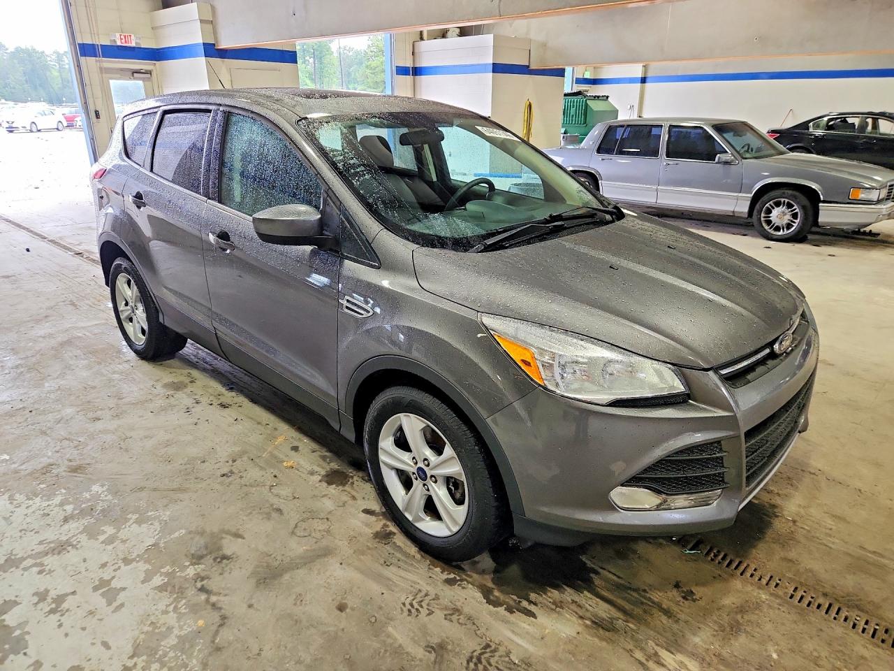 2014 Ford Escape Se Gray vin: 1FMCU9GX7EUB23671