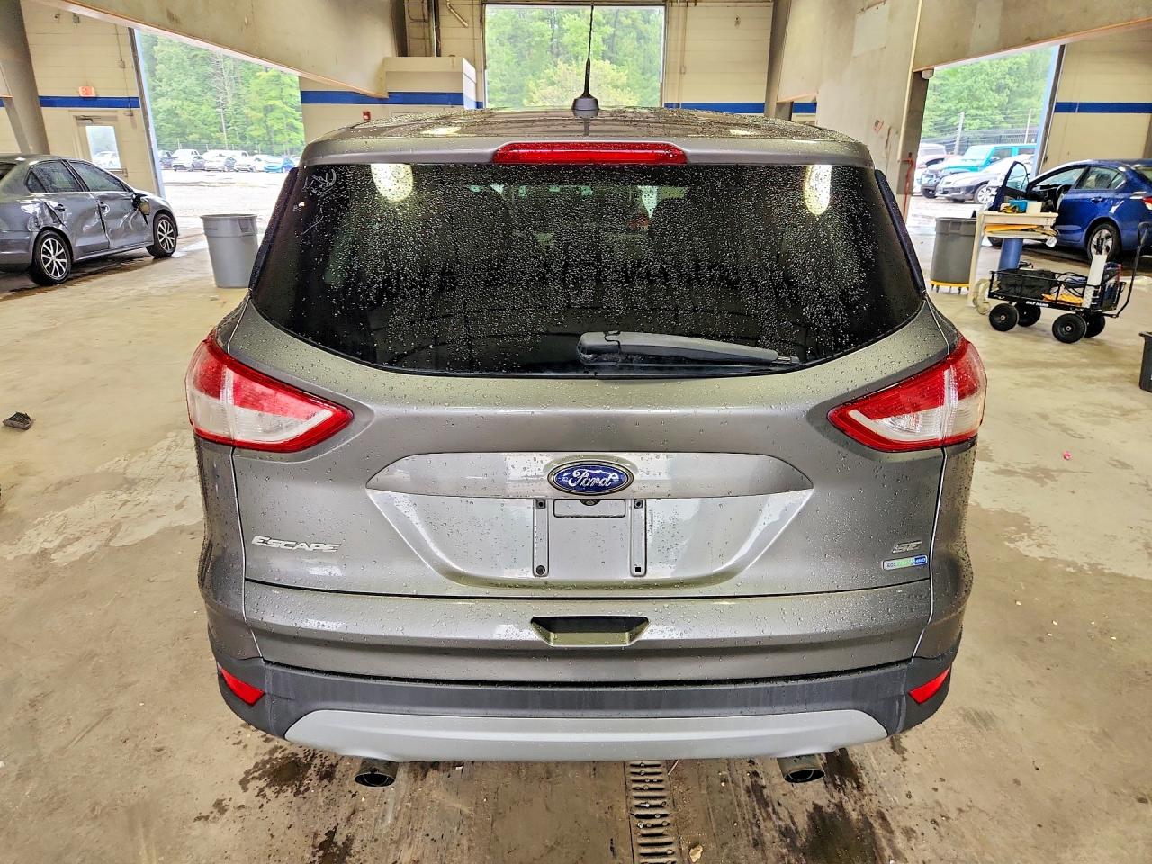 2014 Ford Escape Se Gray vin: 1FMCU9GX7EUB23671