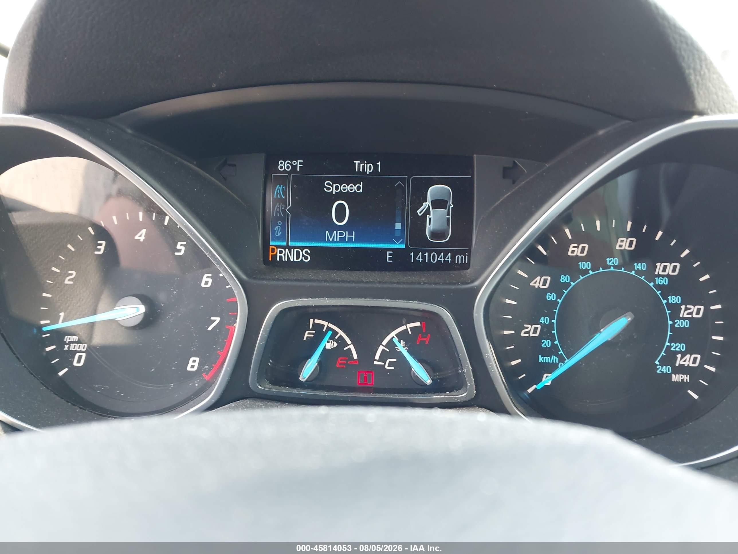 2014 Ford Escape Se Red vin: 1FMCU9GX7EUB84986