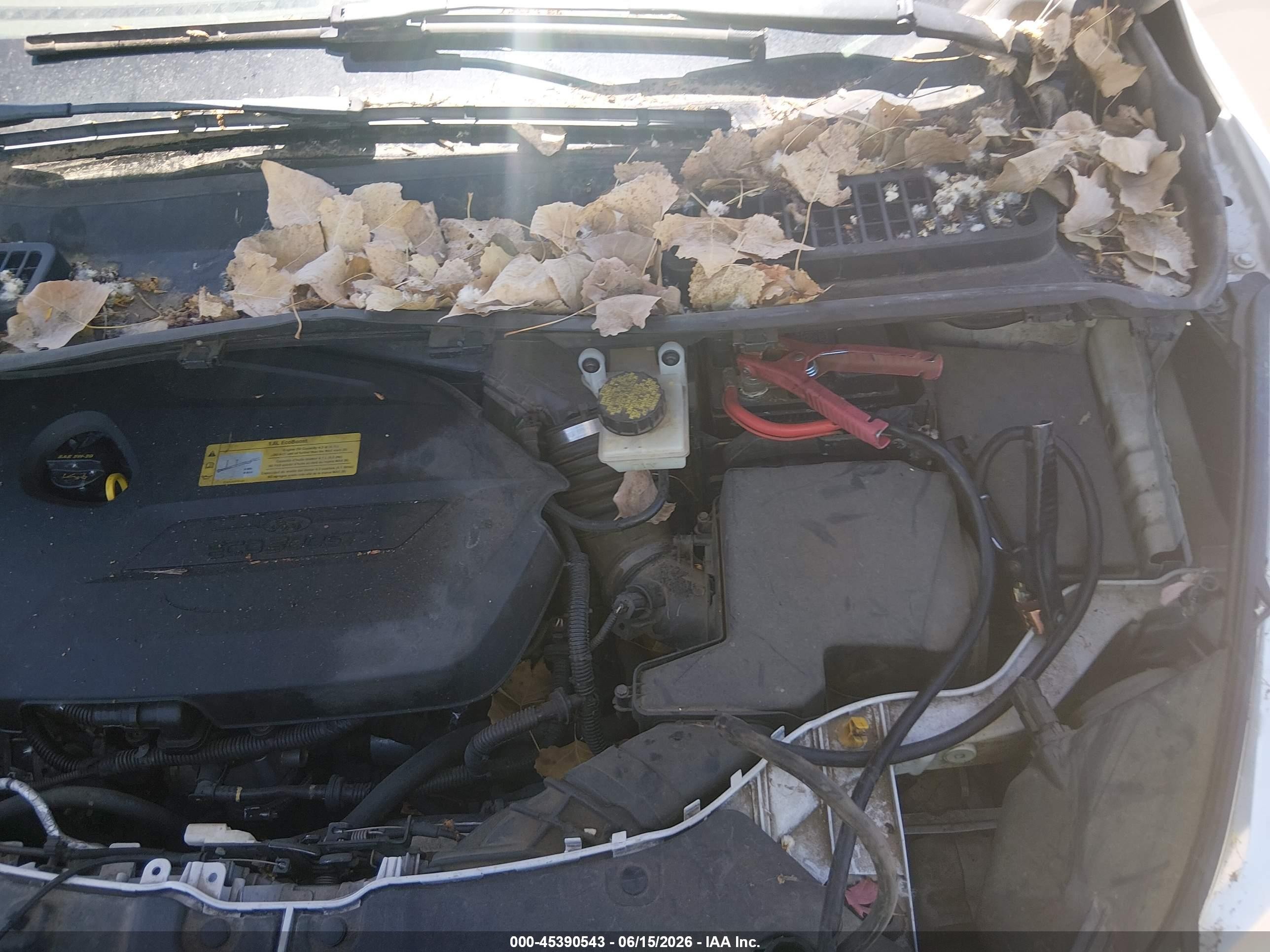 2014 Ford Escape Se White vin: 1FMCU9GX7EUB98693