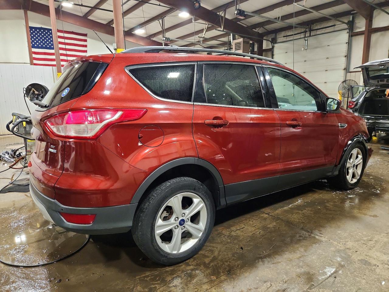 2014 Ford Escape Se Red vin: 1FMCU9GX7EUC15010