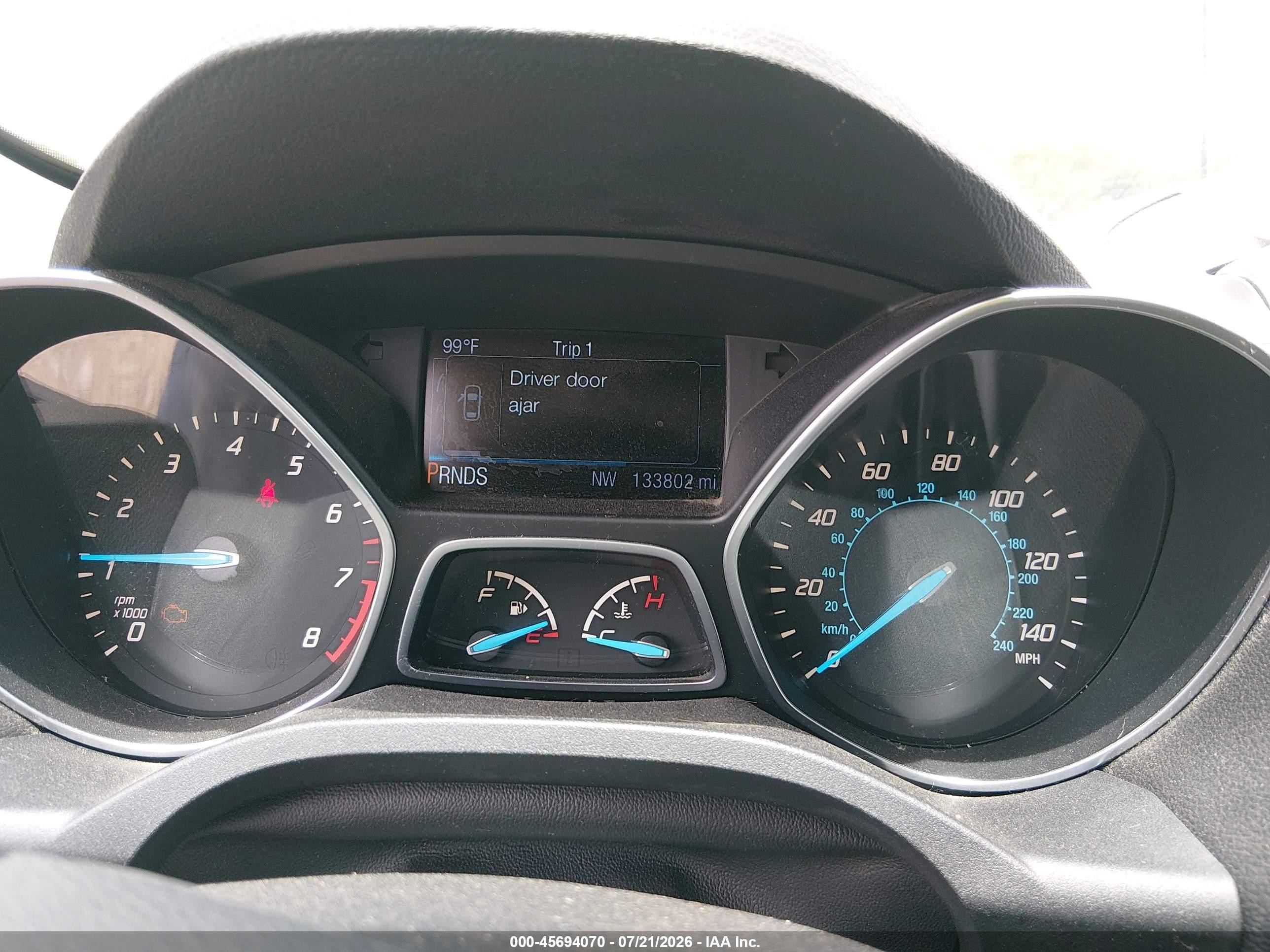 2014 Ford Escape Se Gray vin: 1FMCU9GX7EUC15850