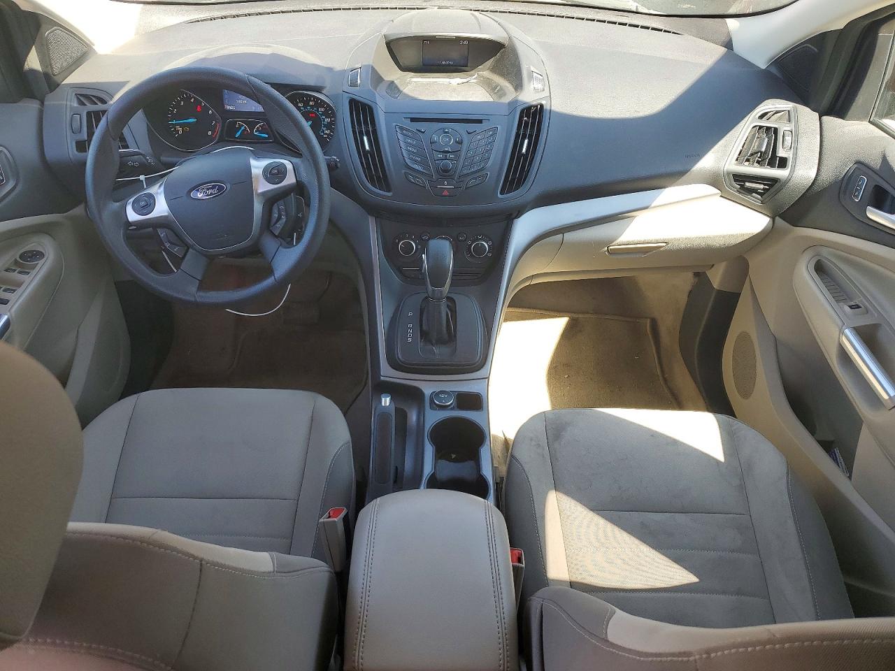 2014 Ford Escape Se Orange vin: 1FMCU9GX7EUD32120
