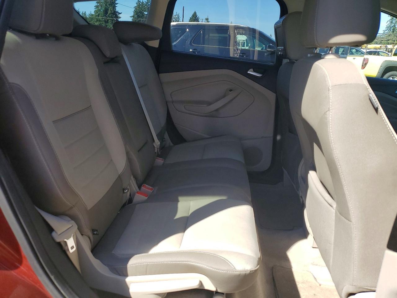2014 Ford Escape Se Orange vin: 1FMCU9GX7EUD32120