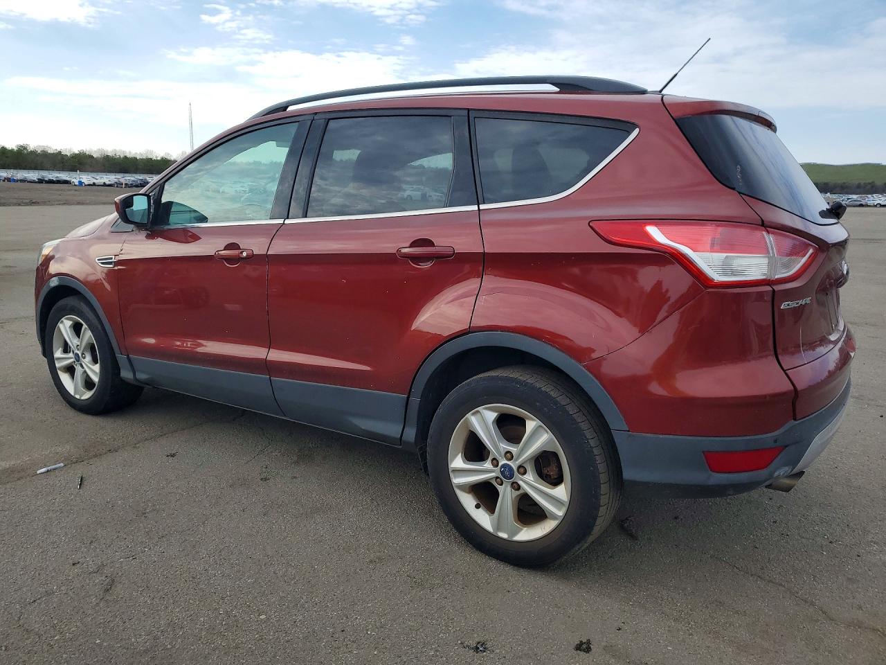 2014 Ford Escape Se Red vin: 1FMCU9GX7EUD55574