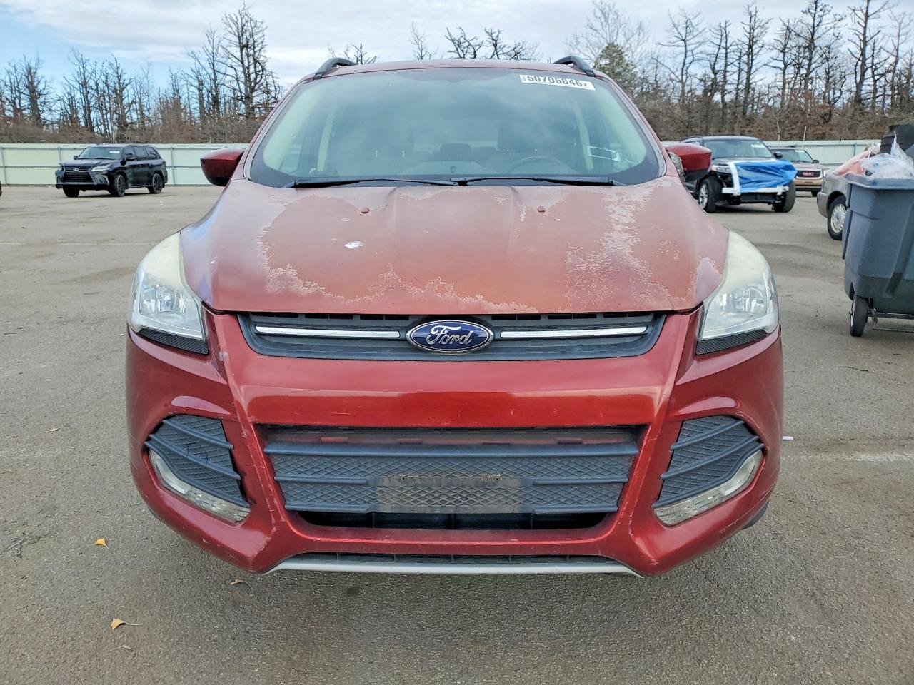 2014 Ford Escape Se Red vin: 1FMCU9GX7EUD55574