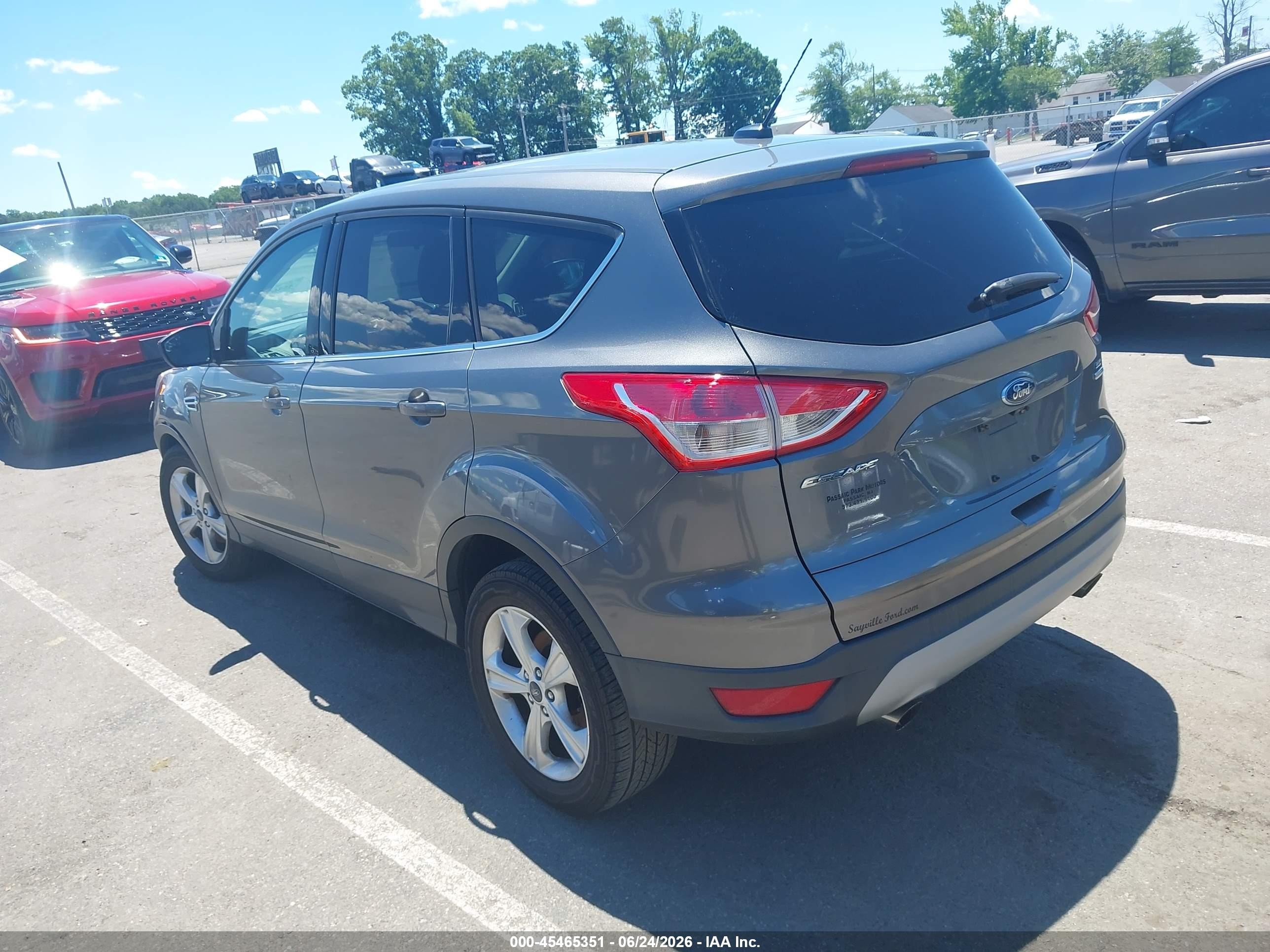 2014 Ford Escape Se Gray vin: 1FMCU9GX7EUD90891