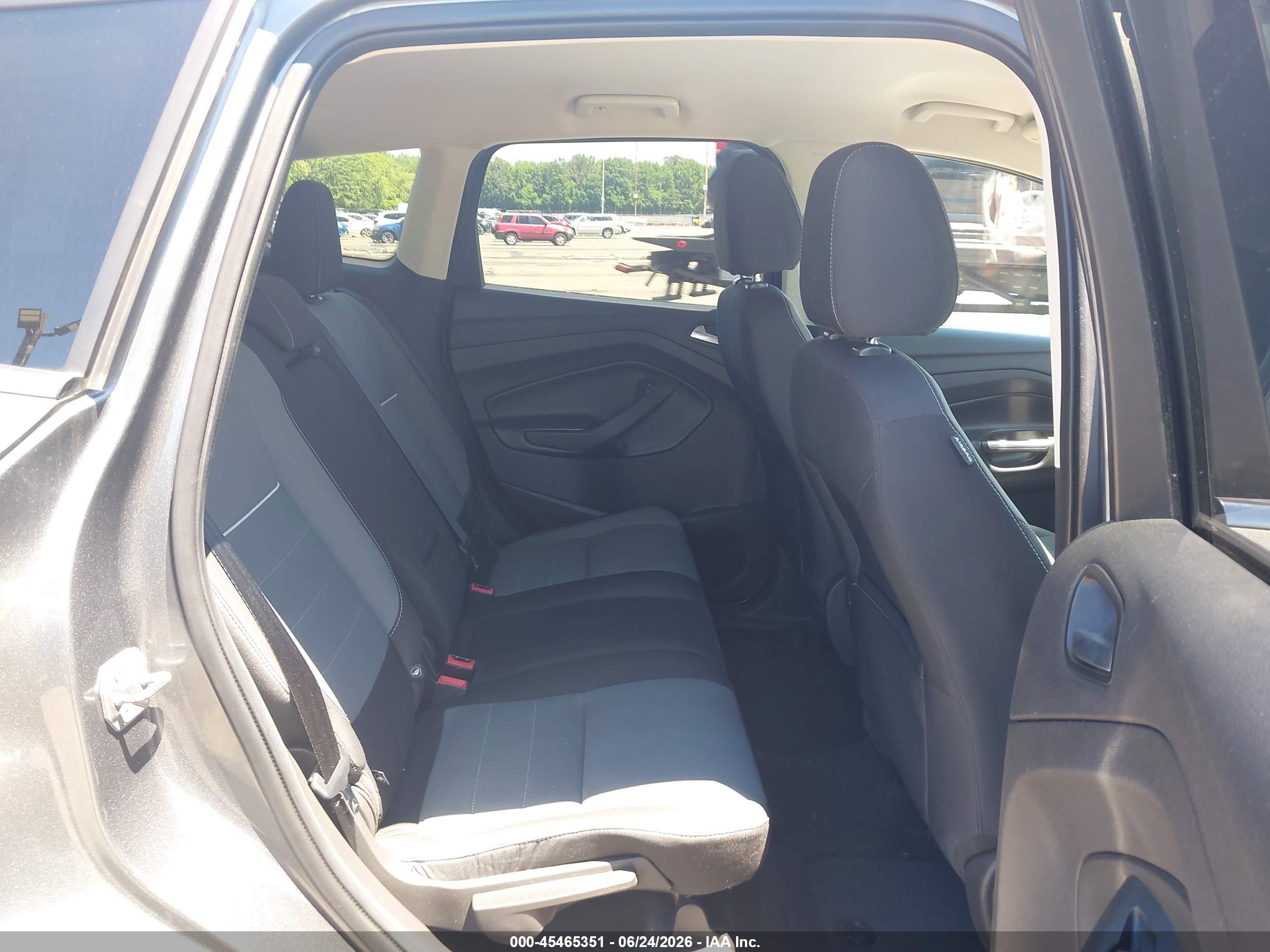 2014 Ford Escape Se Gray vin: 1FMCU9GX7EUD90891