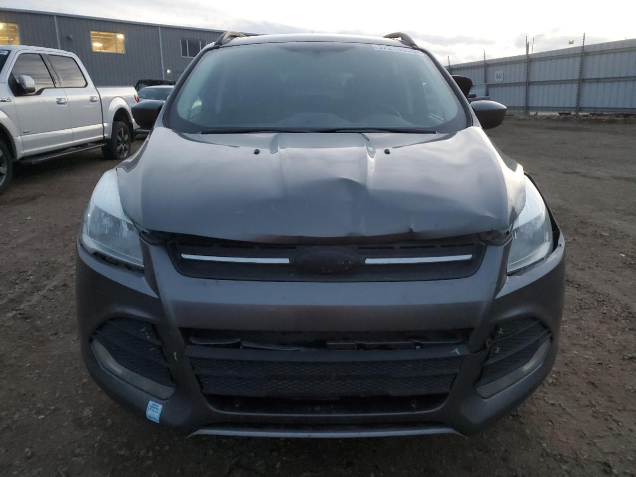 2014 Ford Escape Se Gray vin: 1FMCU9GX7EUD96755