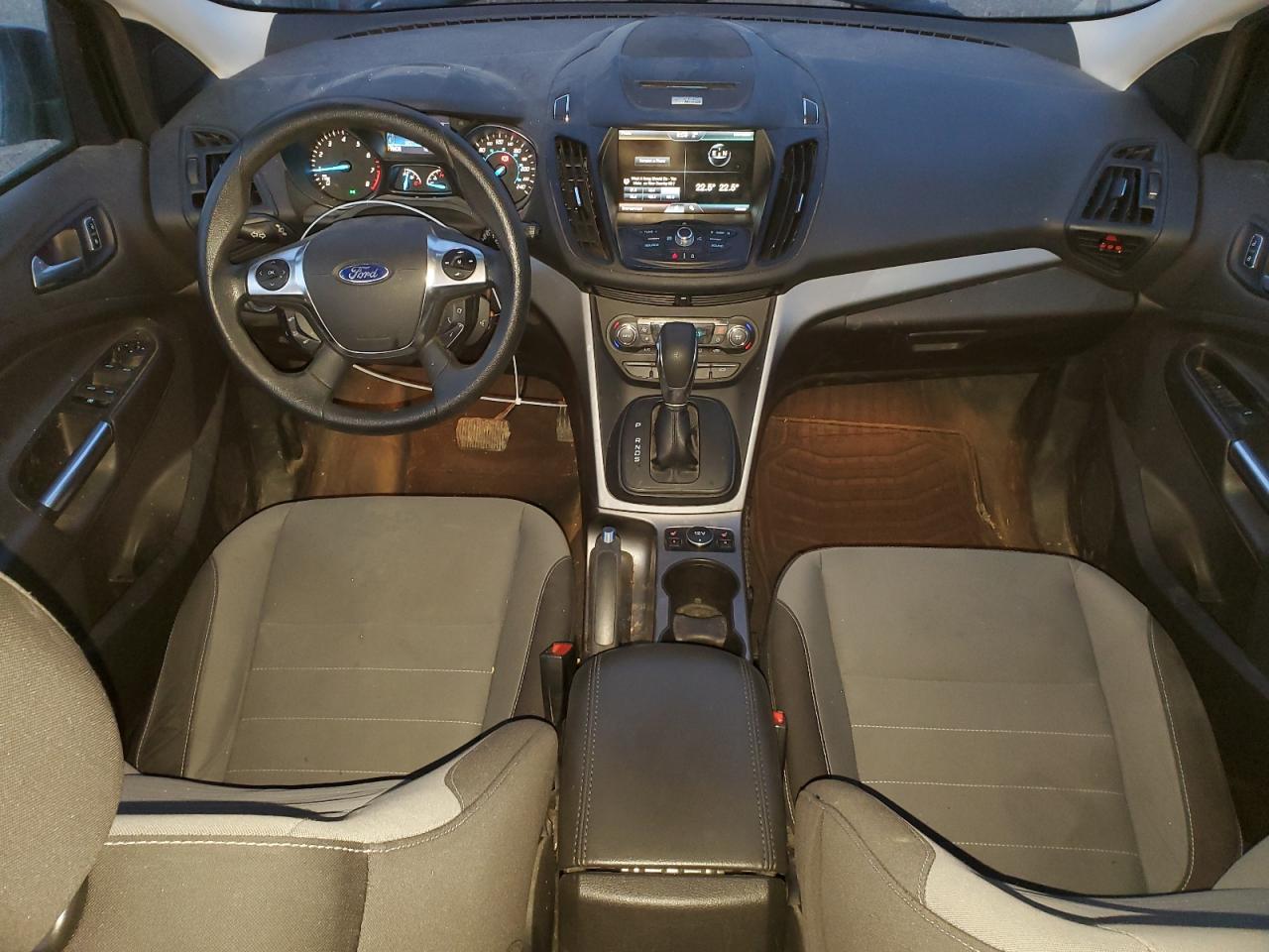 2014 Ford Escape Se Gray vin: 1FMCU9GX7EUD96755