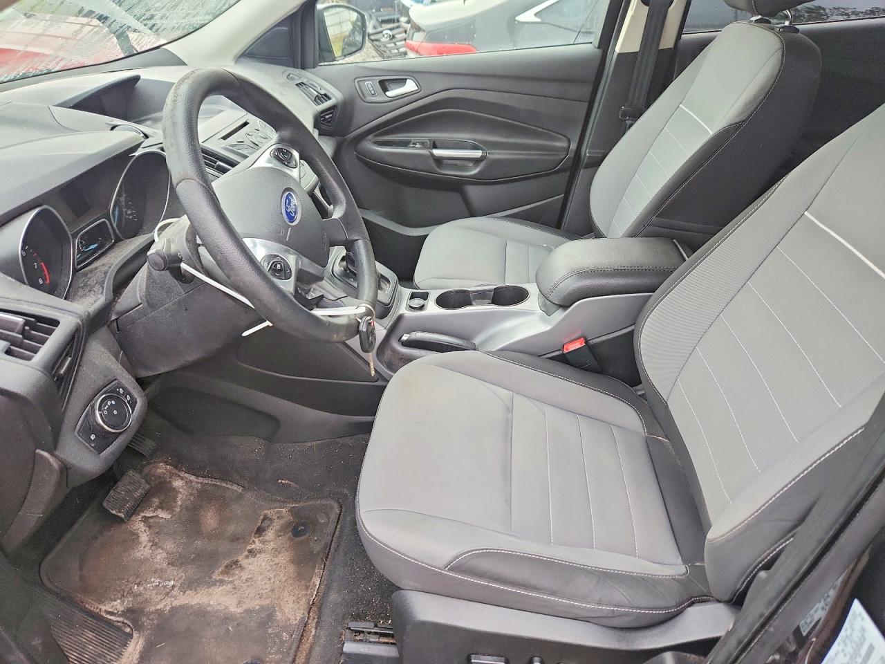 2015 Ford Escape Se Серый vin: 1FMCU9GX7FUA02656