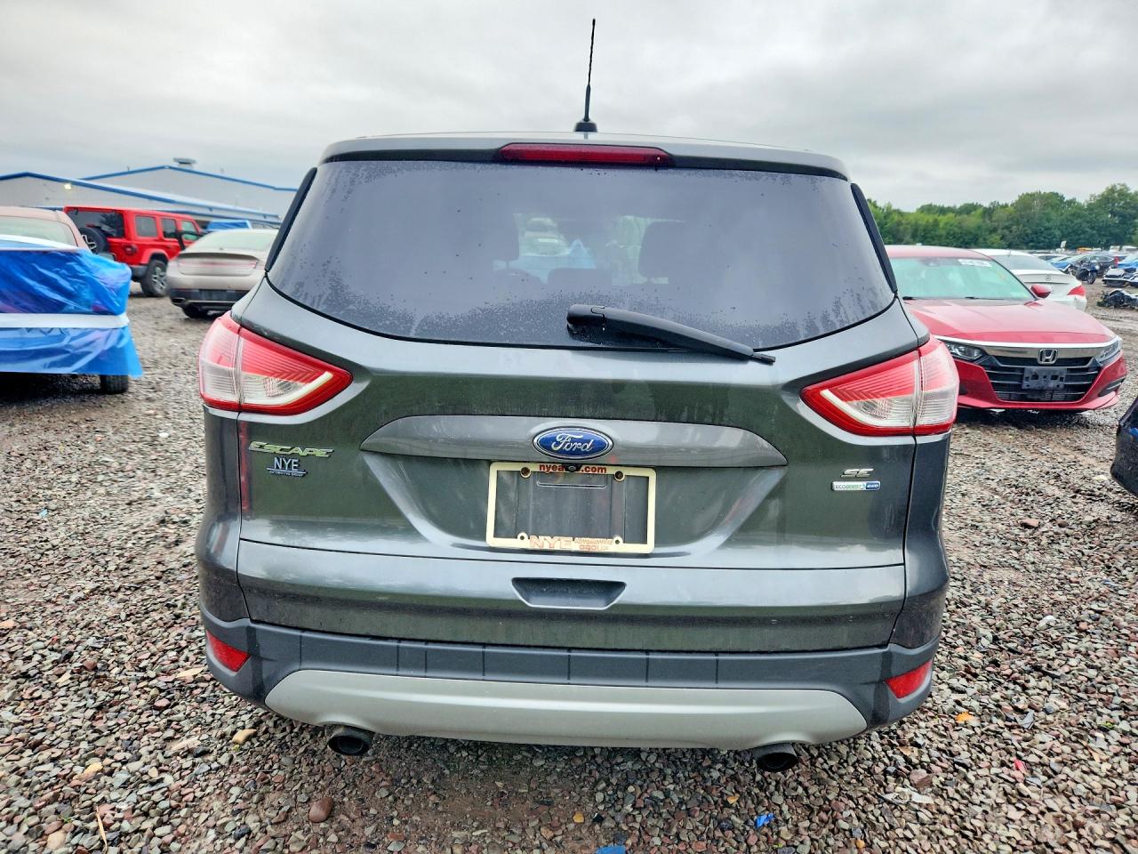 2015 Ford Escape Se Серый vin: 1FMCU9GX7FUA02656