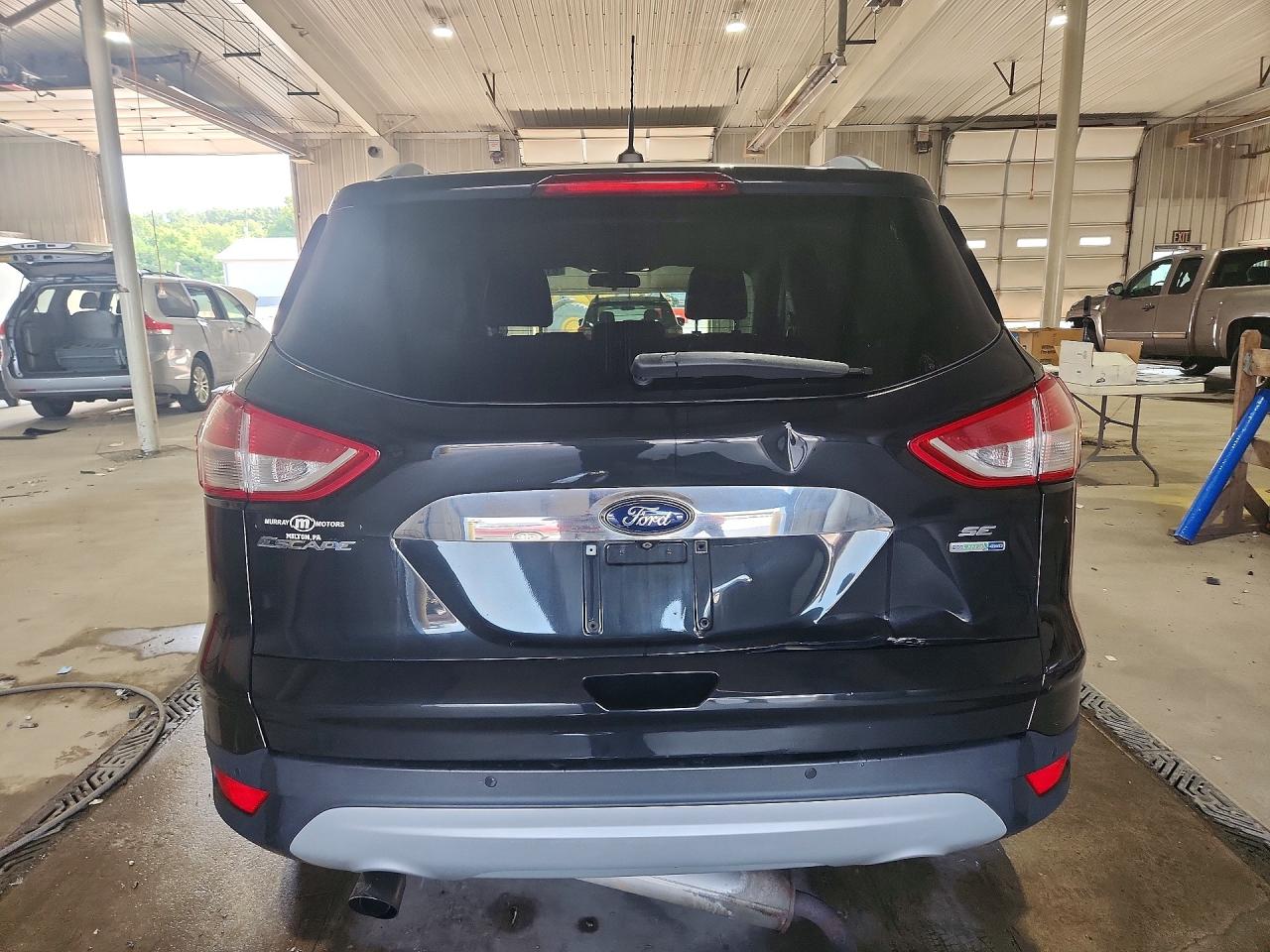 2015 Ford Escape Se Черный vin: 1FMCU9GX7FUA66583