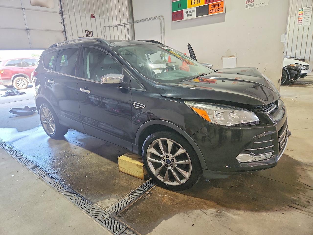 2015 Ford Escape Se Черный vin: 1FMCU9GX7FUA66583