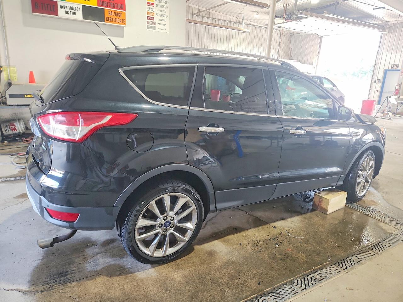 2015 Ford Escape Se Черный vin: 1FMCU9GX7FUA66583