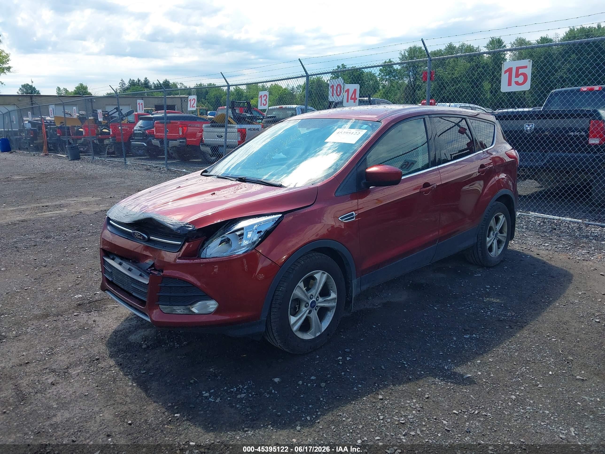 2015 Ford Escape Se Оранжевый vin: 1FMCU9GX7FUA86512