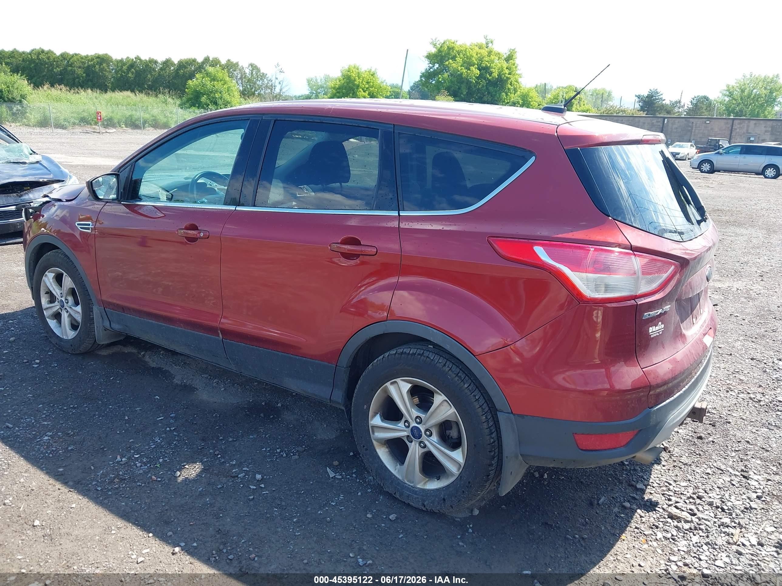 2015 Ford Escape Se Оранжевый vin: 1FMCU9GX7FUA86512