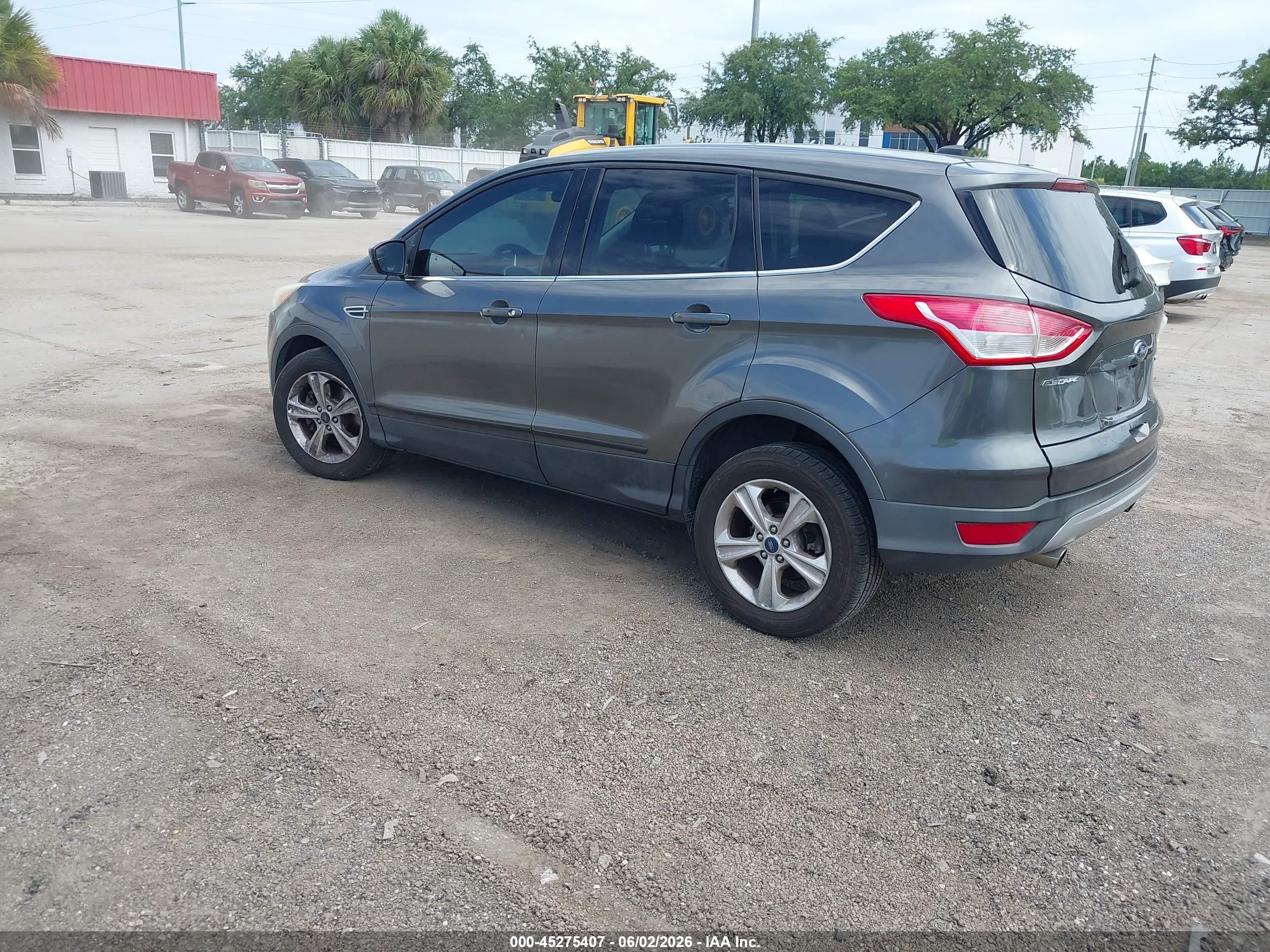2015 Ford Escape Se Gray vin: 1FMCU9GX7FUB86870