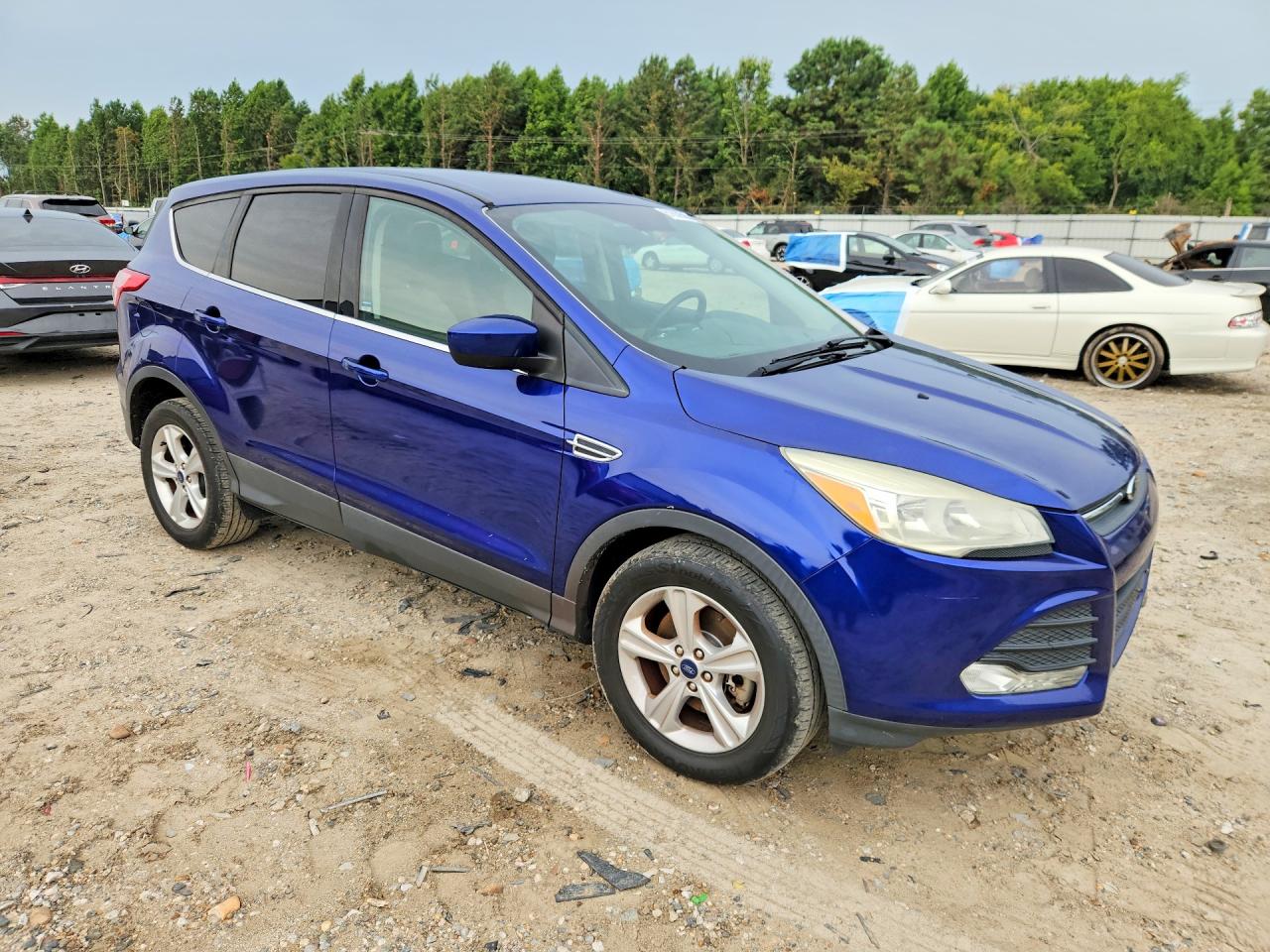 2015 Ford Escape Se Blue vin: 1FMCU9GX7FUC21262