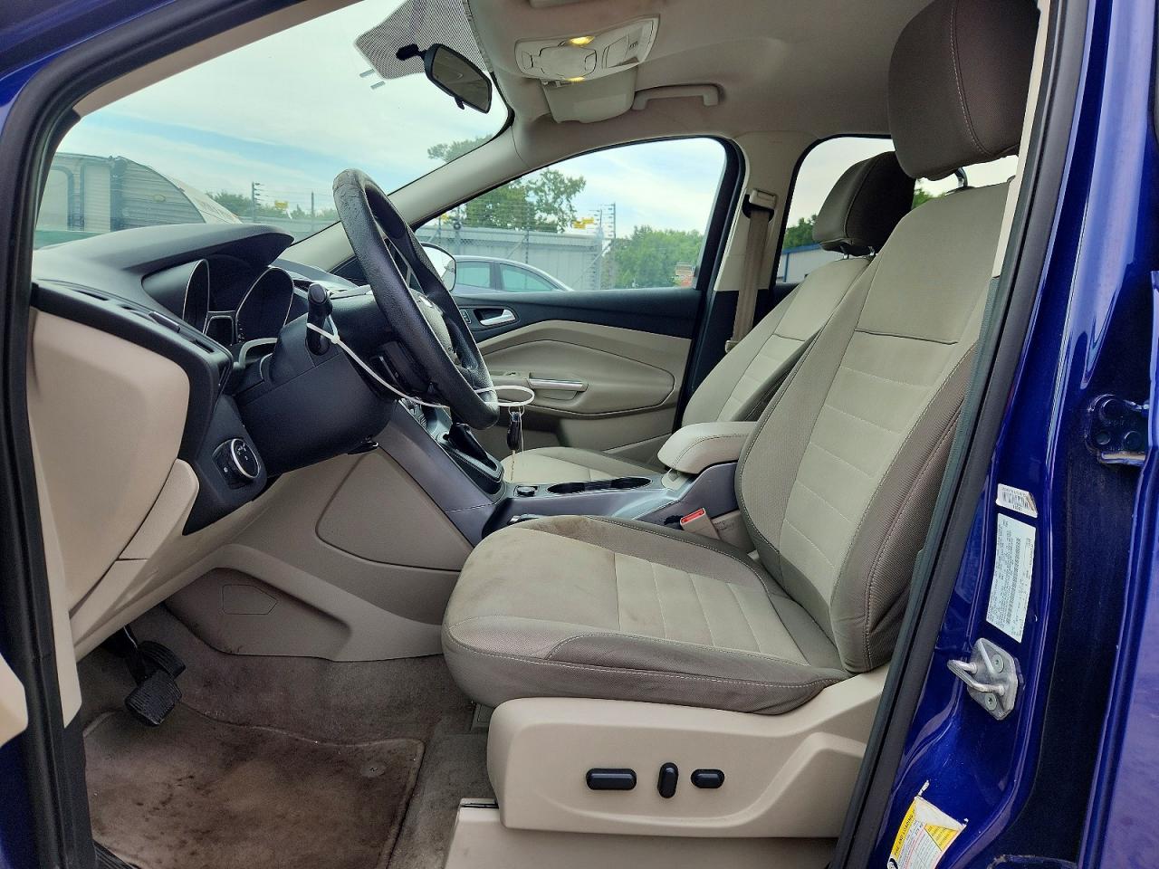 2015 Ford Escape Se Blue vin: 1FMCU9GX7FUC21262