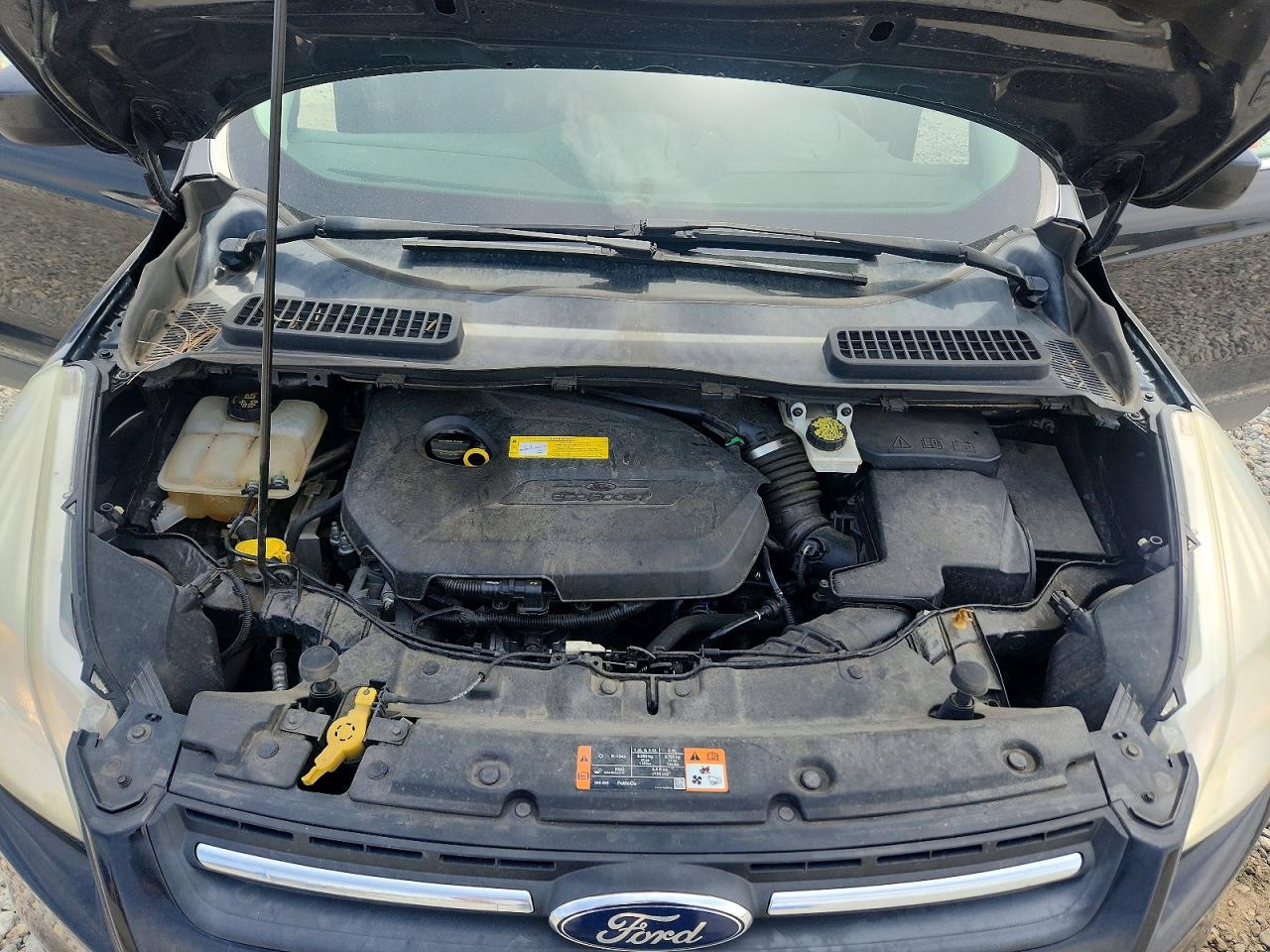 2015 Ford Escape Se Charcoal vin: 1FMCU9GX7FUC36103