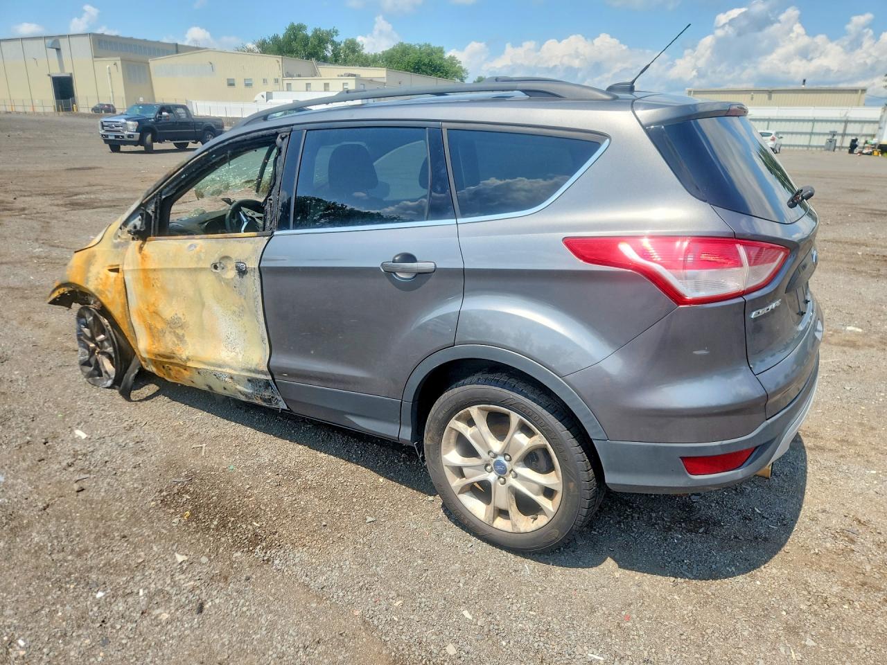 2013 Ford Escape Se Blue vin: 1FMCU9GX8DUA37347