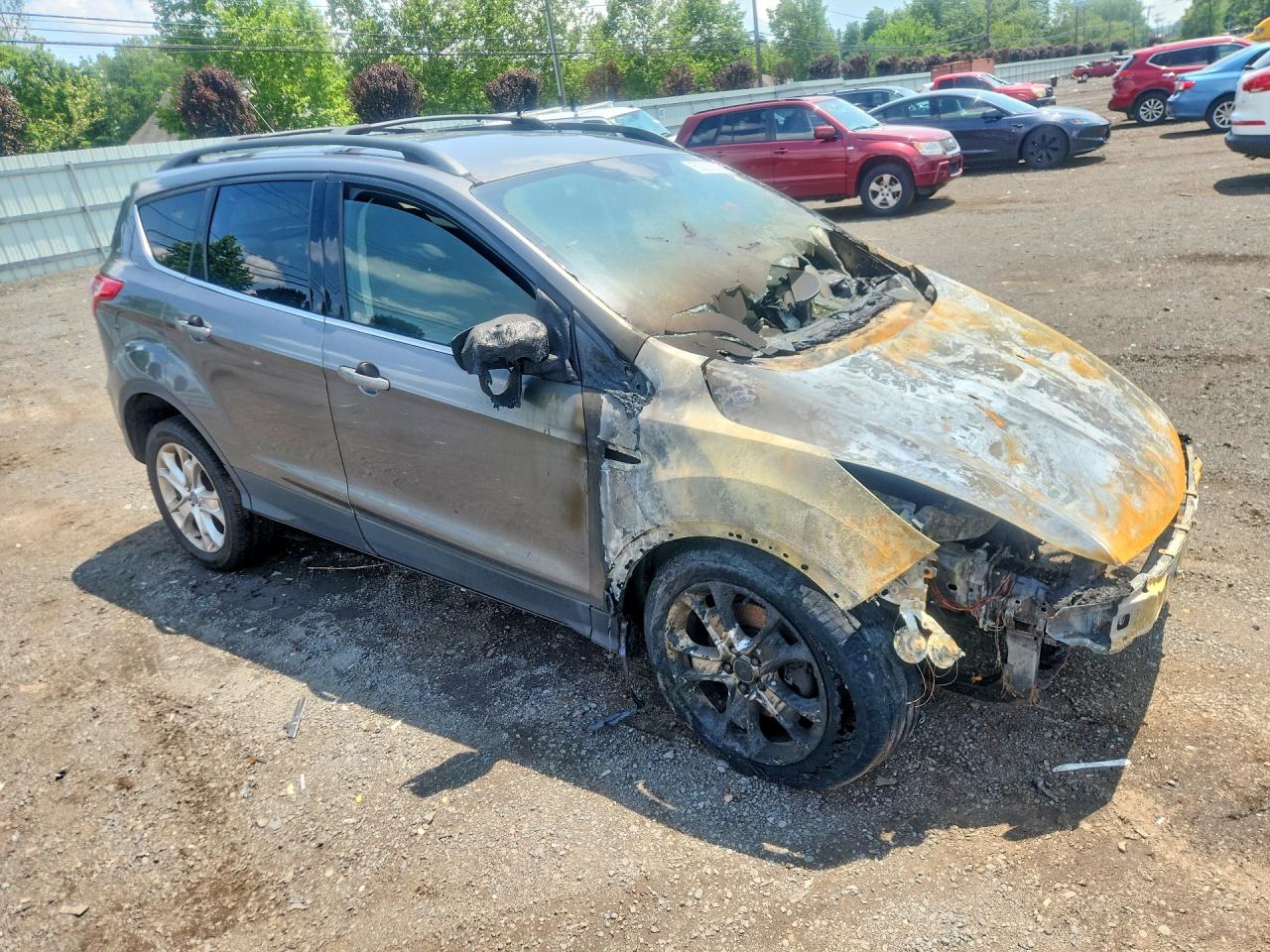 2013 Ford Escape Se Blue vin: 1FMCU9GX8DUA37347