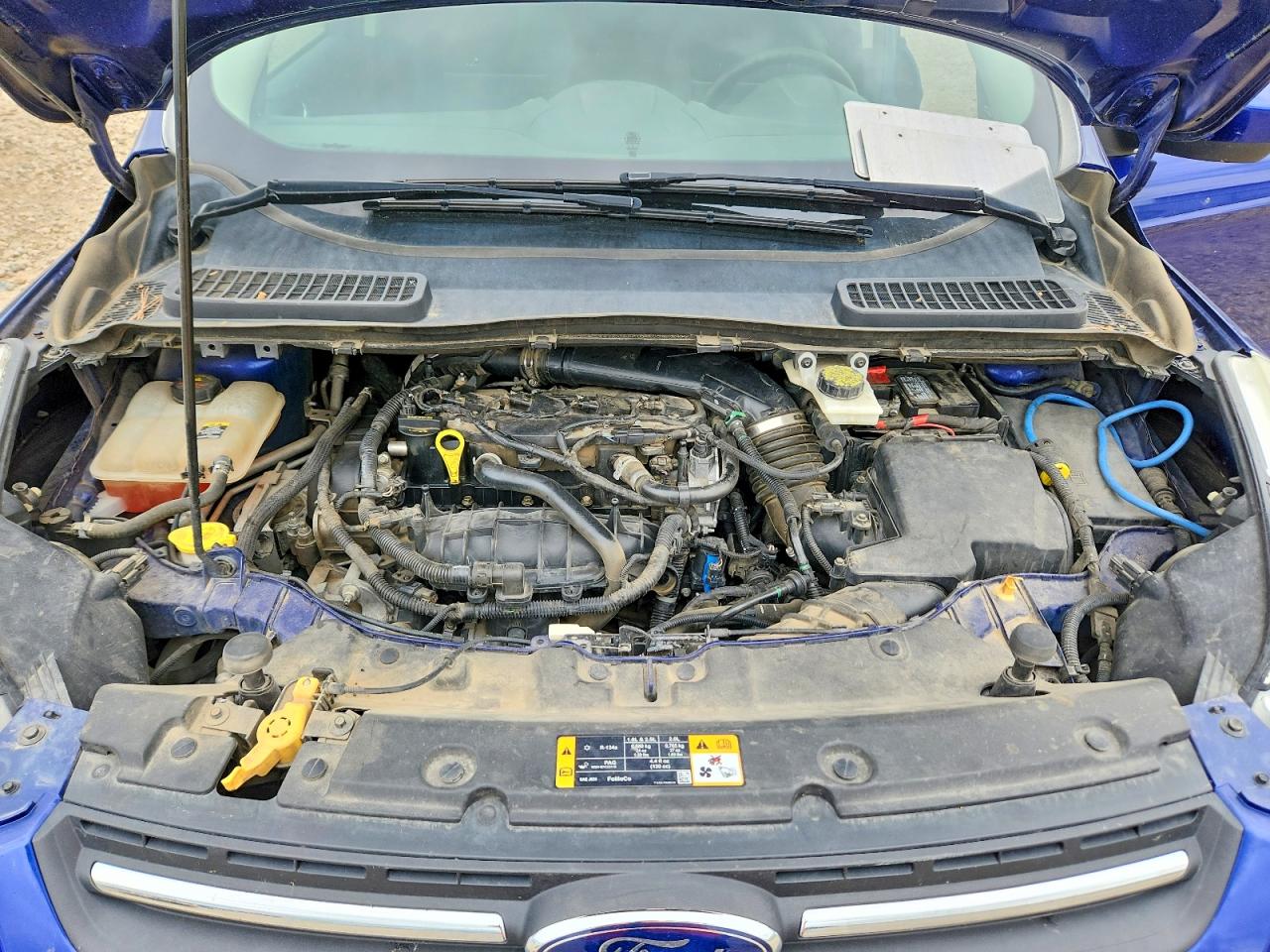 2013 Ford Escape Se Синий vin: 1FMCU9GX8DUB23600