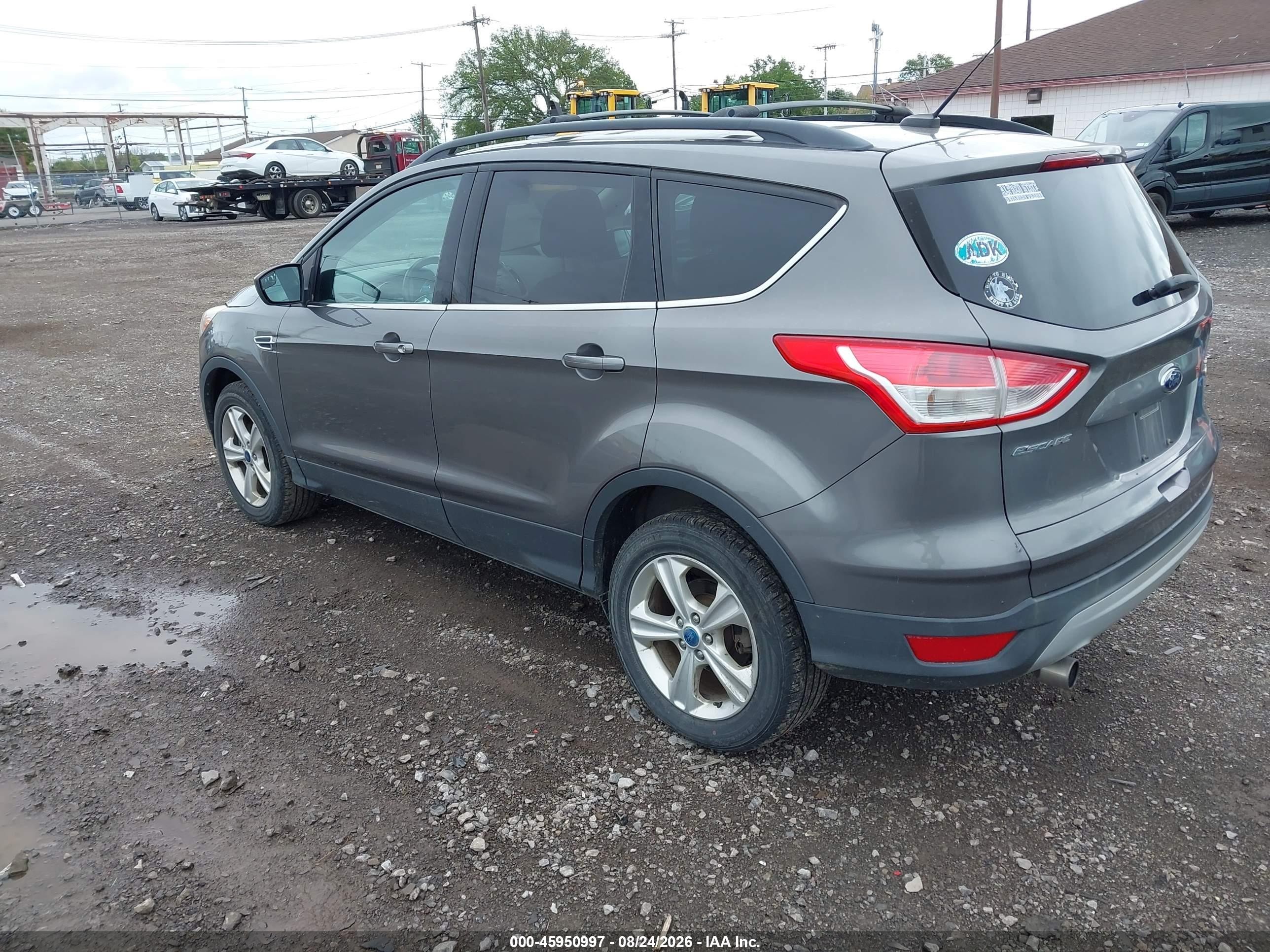 2013 Ford Escape Se Gray vin: 1FMCU9GX8DUB29574