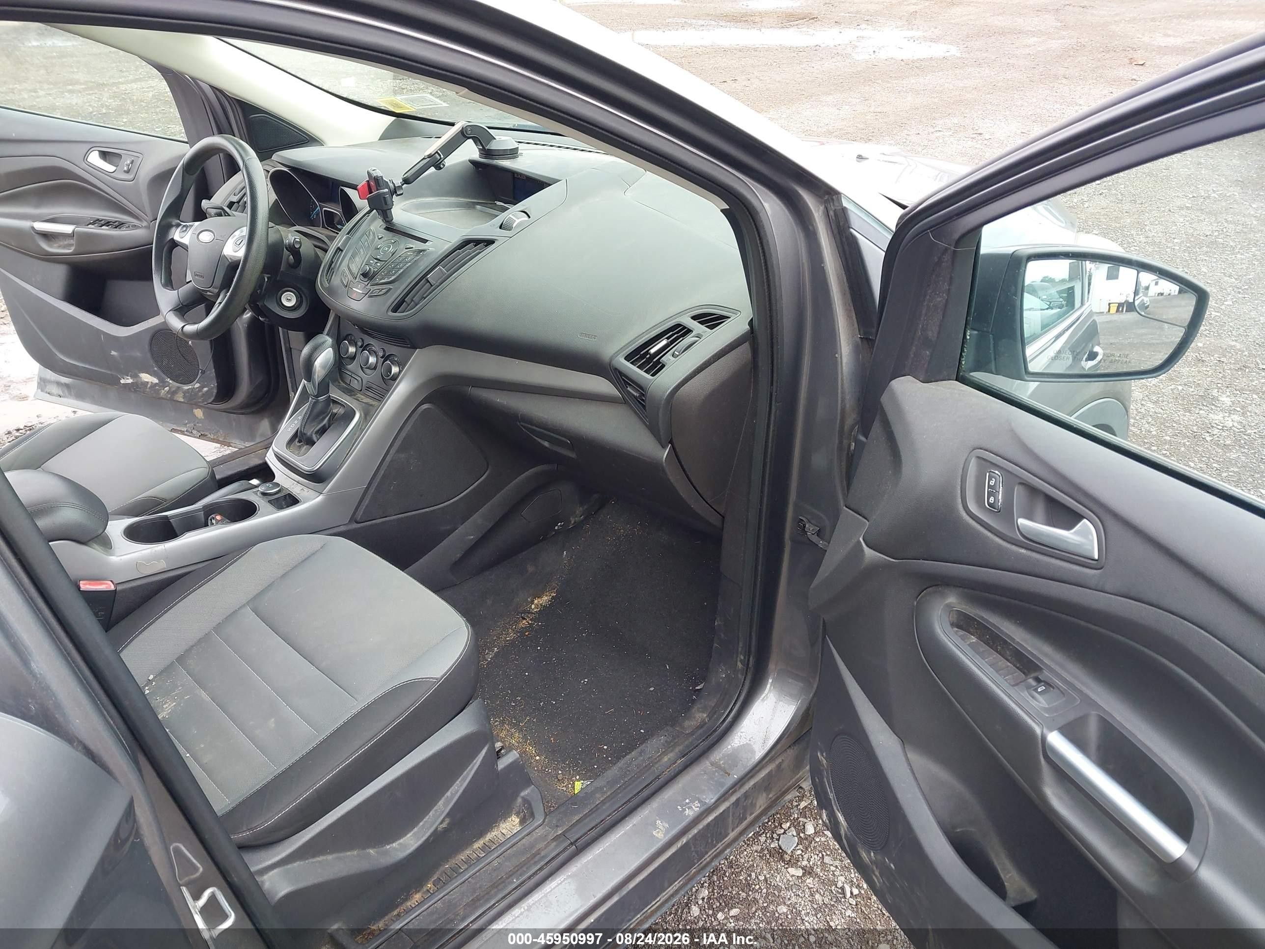 2013 Ford Escape Se Gray vin: 1FMCU9GX8DUB29574