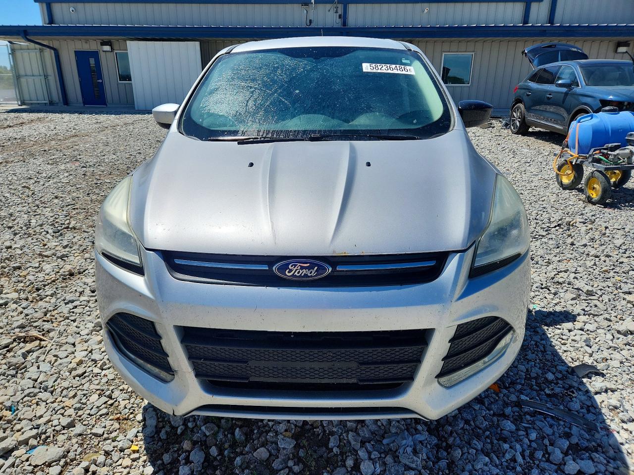 2013 Ford Escape Se Silver vin: 1FMCU9GX8DUB38811
