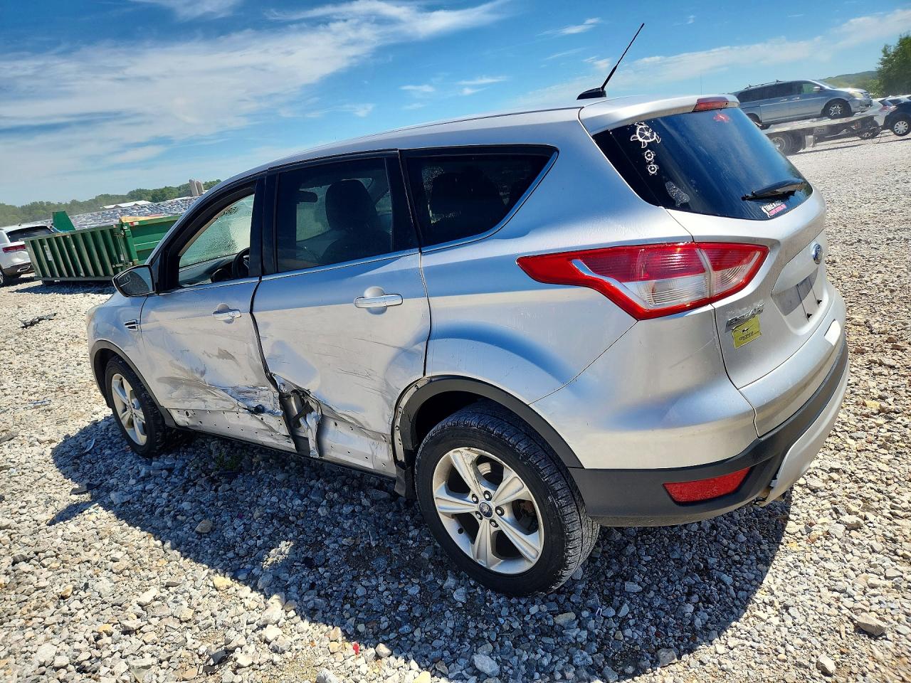 2013 Ford Escape Se Silver vin: 1FMCU9GX8DUB38811