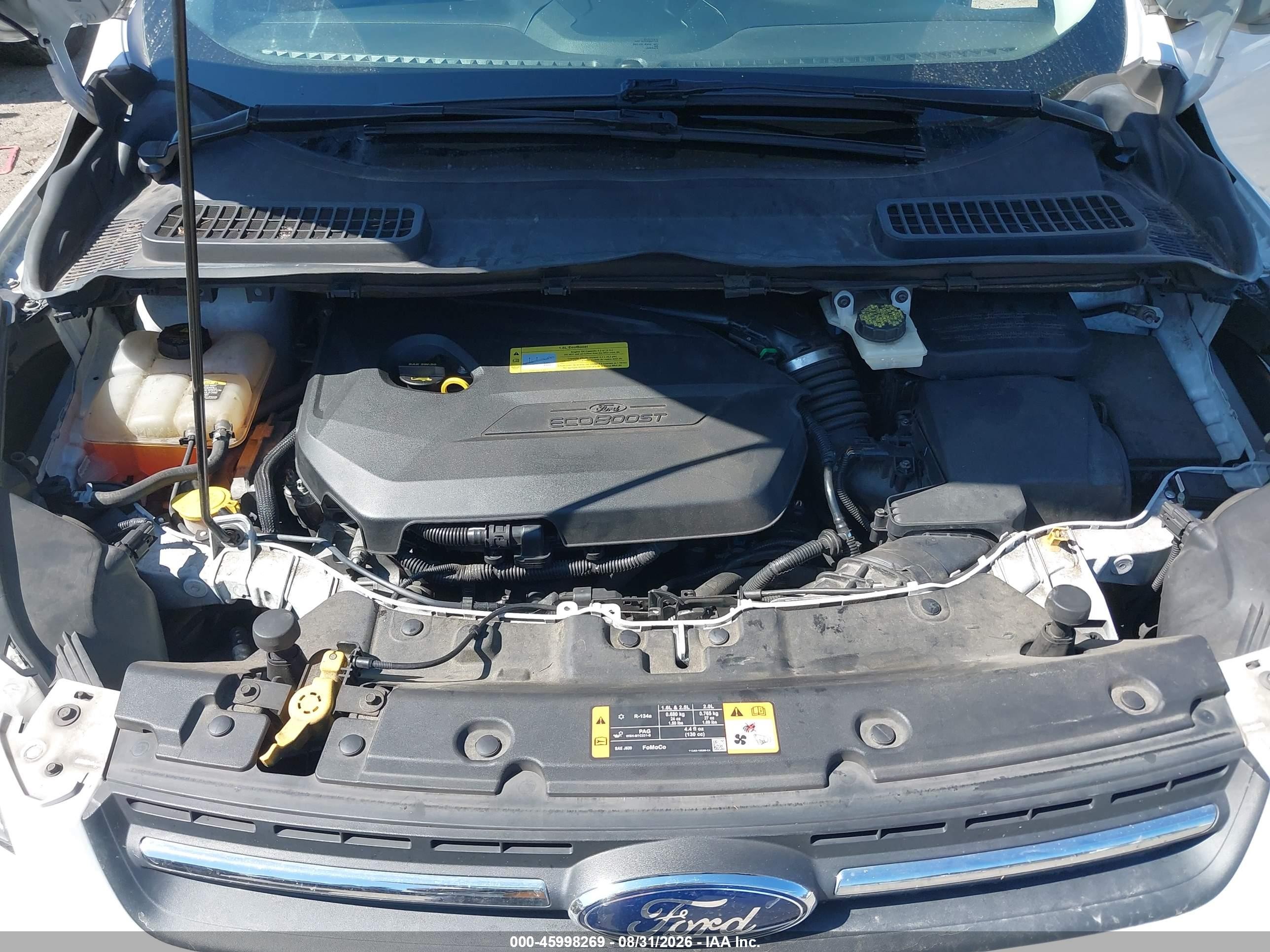 2013 Ford Escape Se Белый vin: 1FMCU9GX8DUB64731