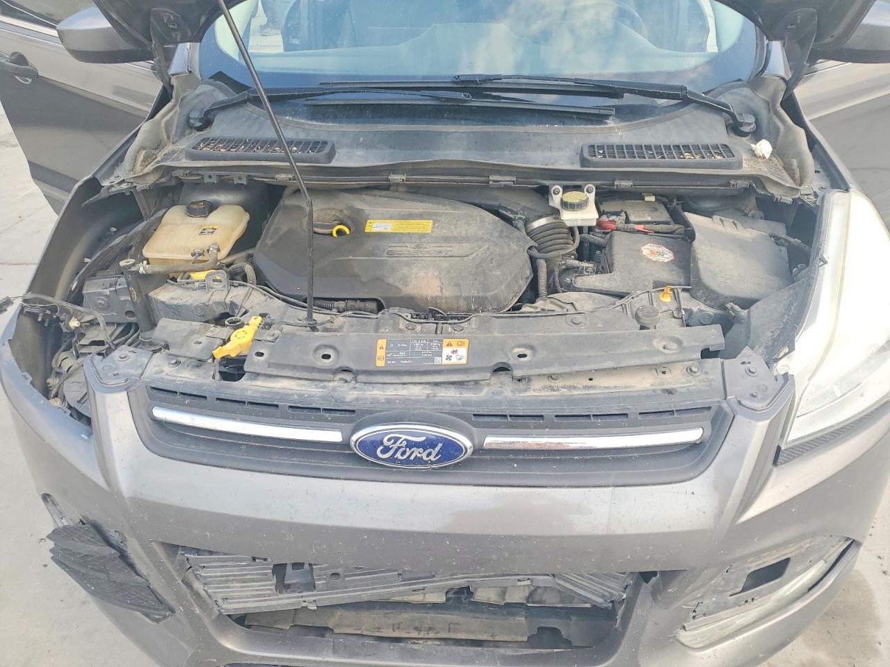 2013 Ford Escape Se Gray vin: 1FMCU9GX8DUB97664