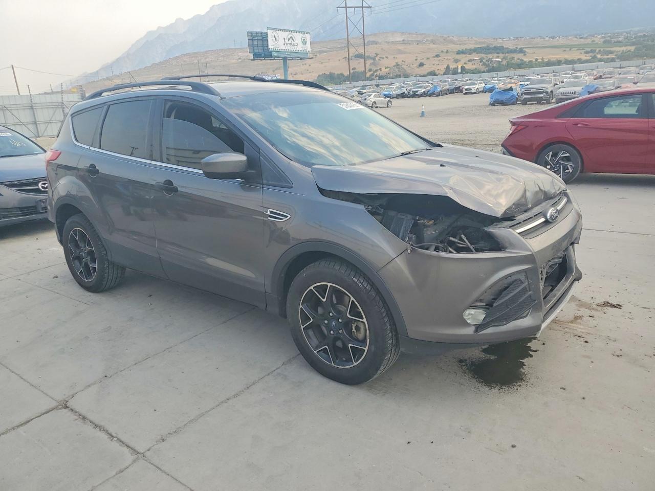 2013 Ford Escape Se Gray vin: 1FMCU9GX8DUB97664