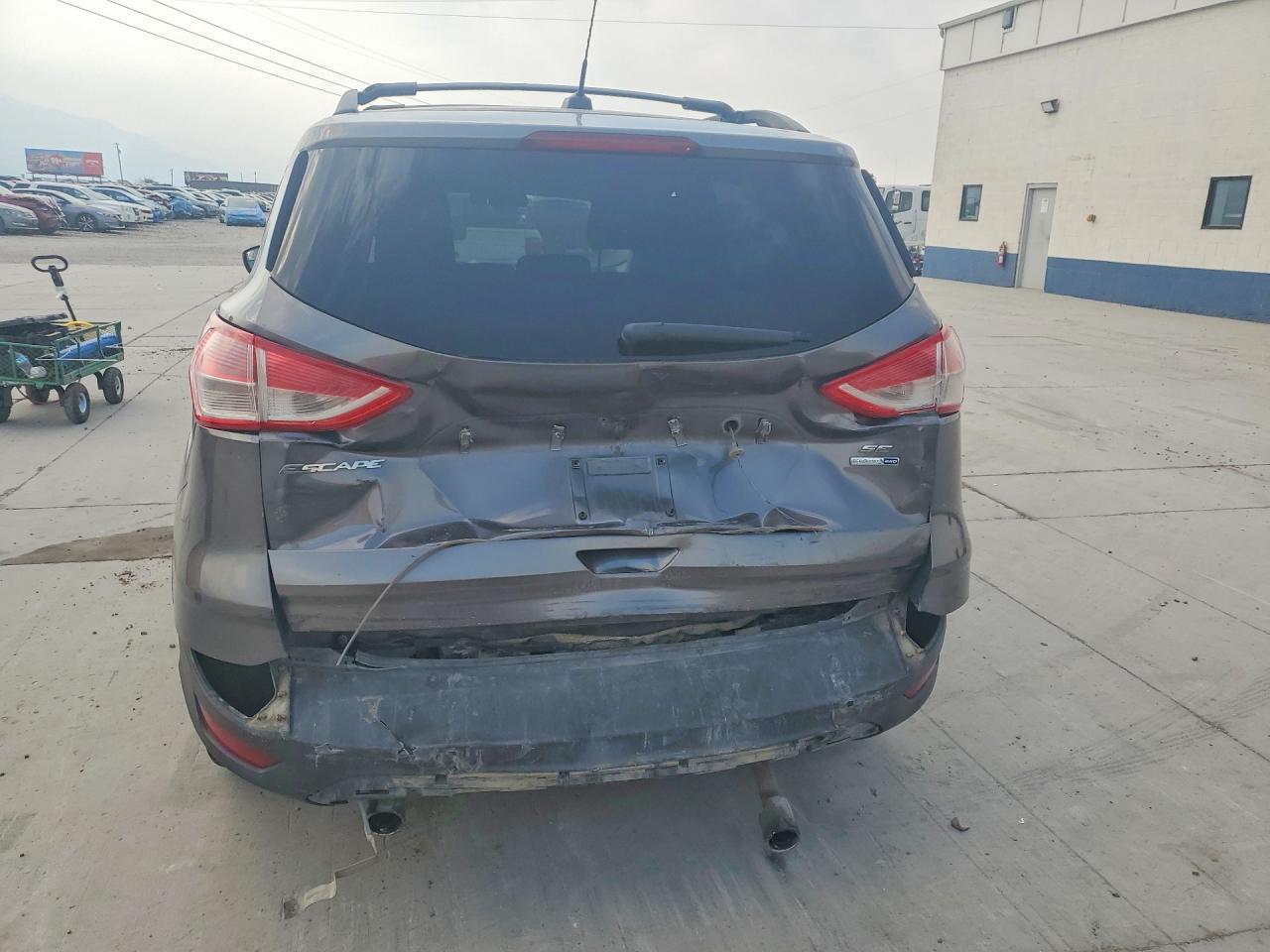 2013 Ford Escape Se Gray vin: 1FMCU9GX8DUB97664
