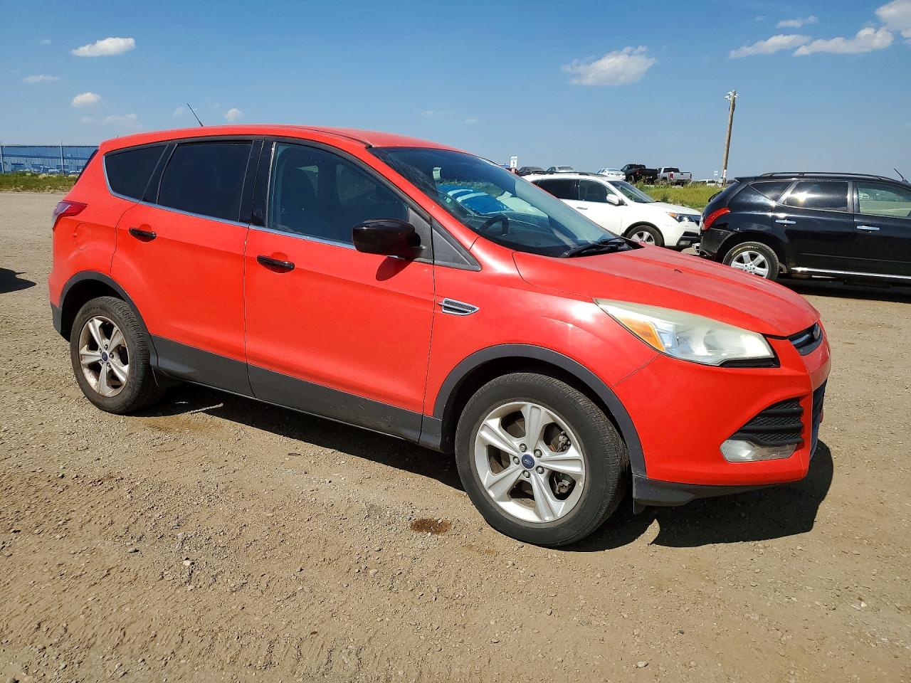 2013 Ford Escape Red vin: 1FMCU9GX8DUC57796